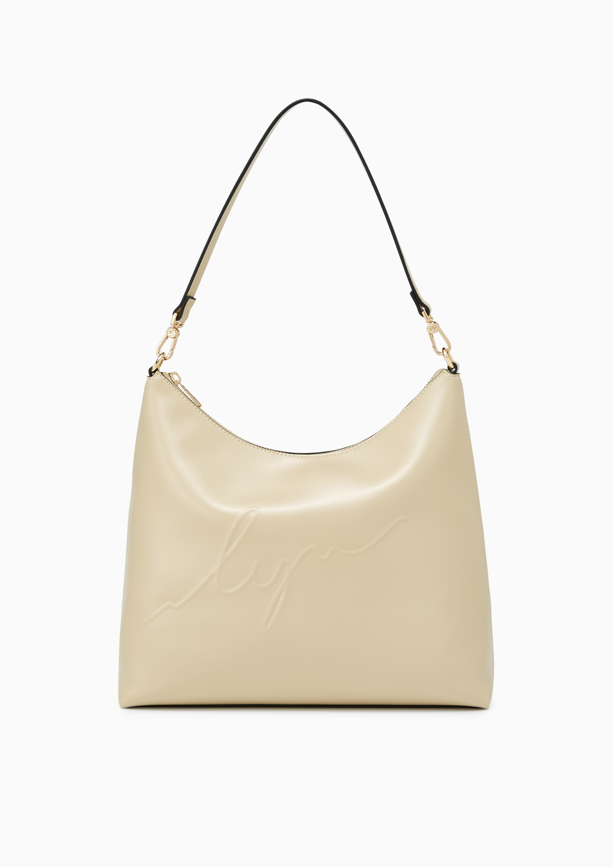 Lynnes L Shoulder Bag - Light Beige