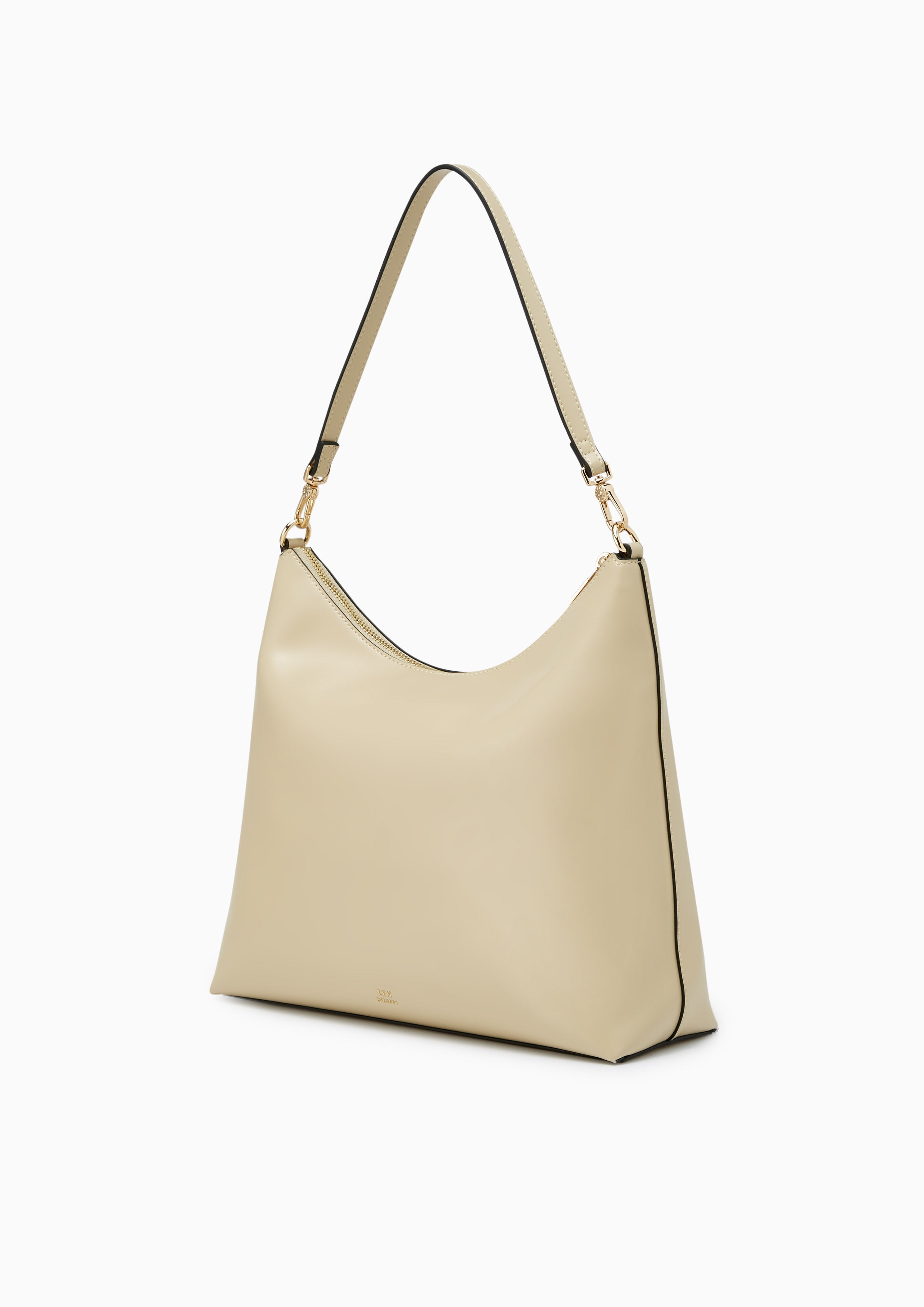 Lynnes L Shoulder Bag - Light Beige