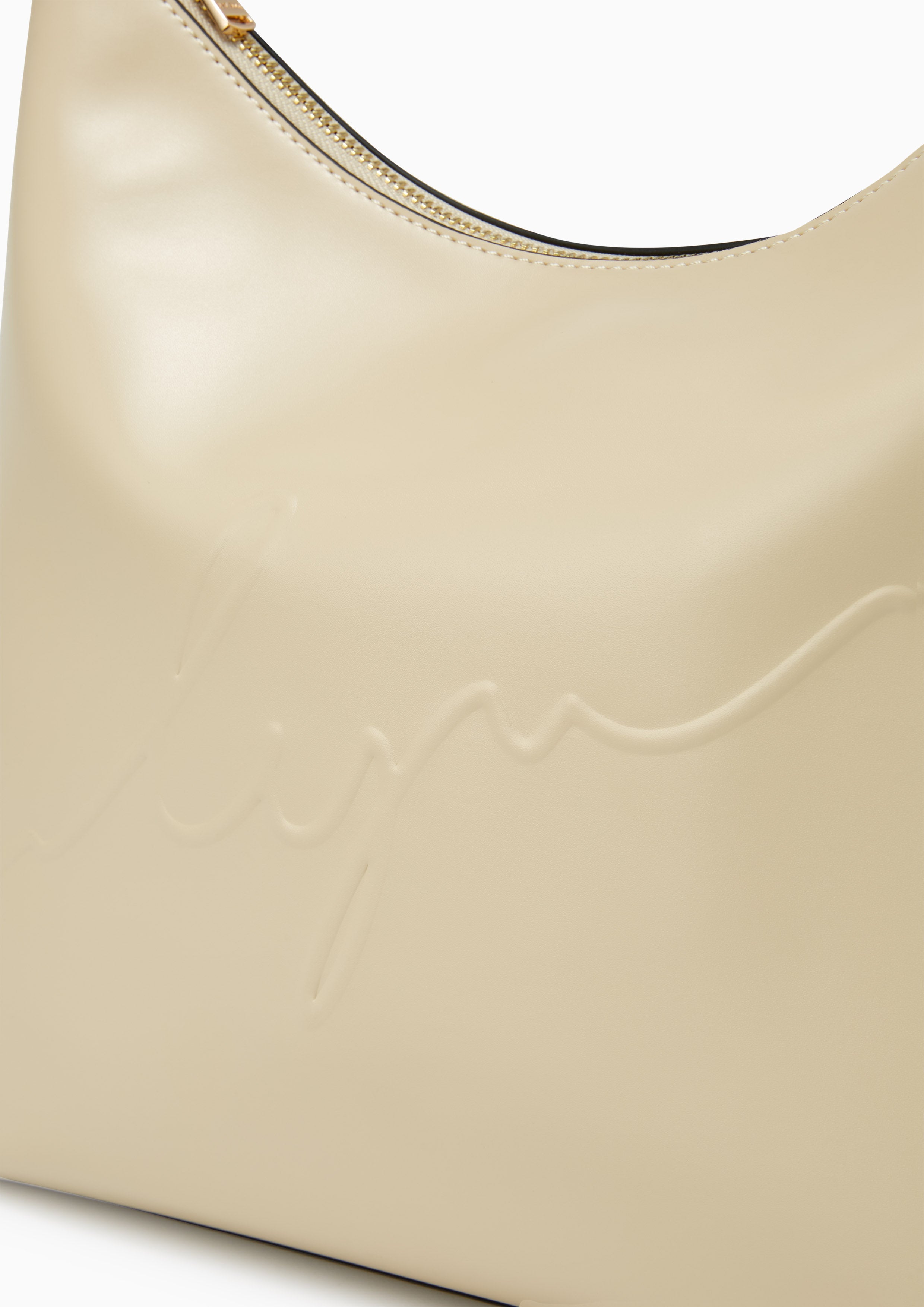 Lynnes L Shoulder Bag - Light Beige