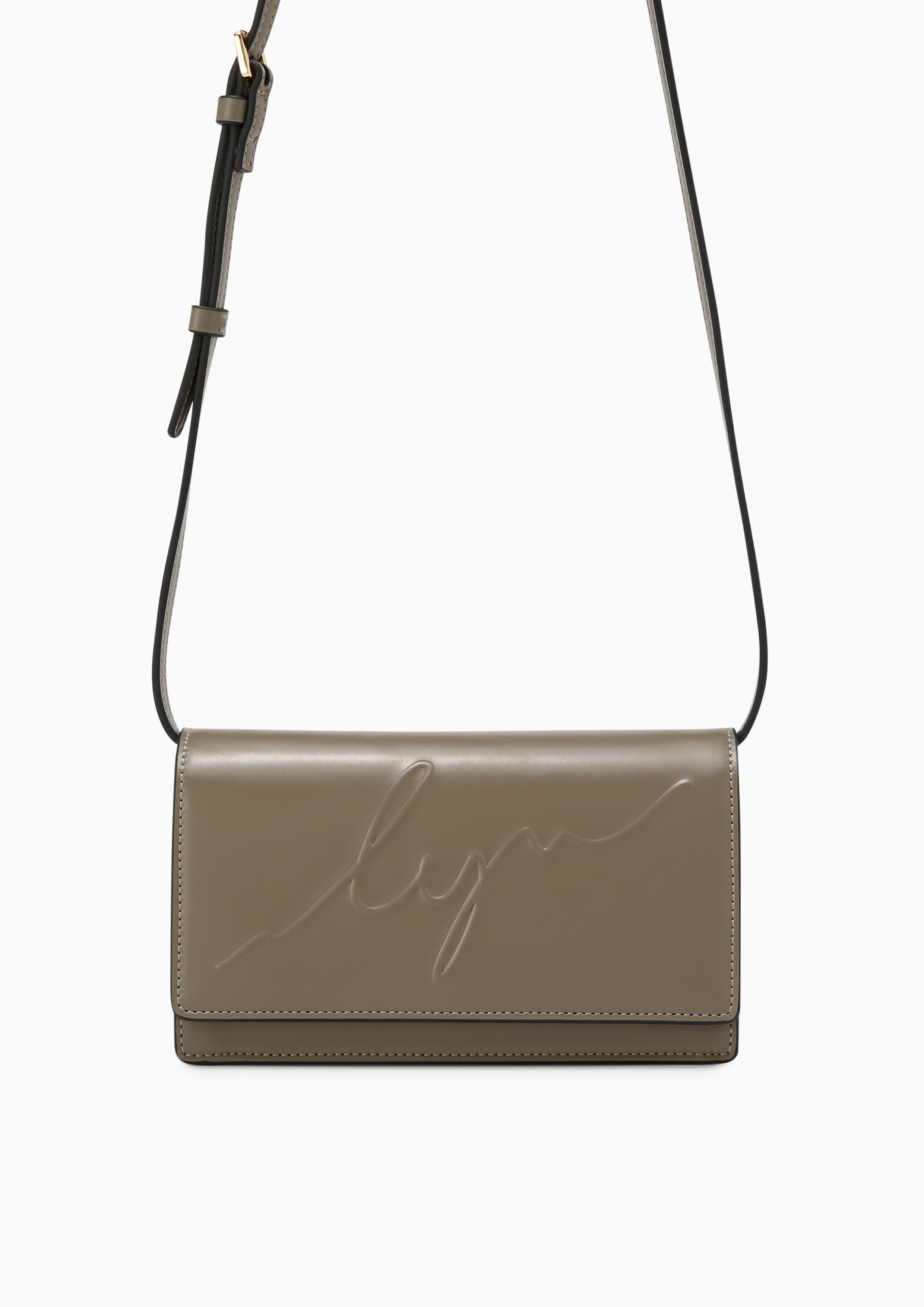 Lynnes Clutch Crossbody Bag - Dark Grey