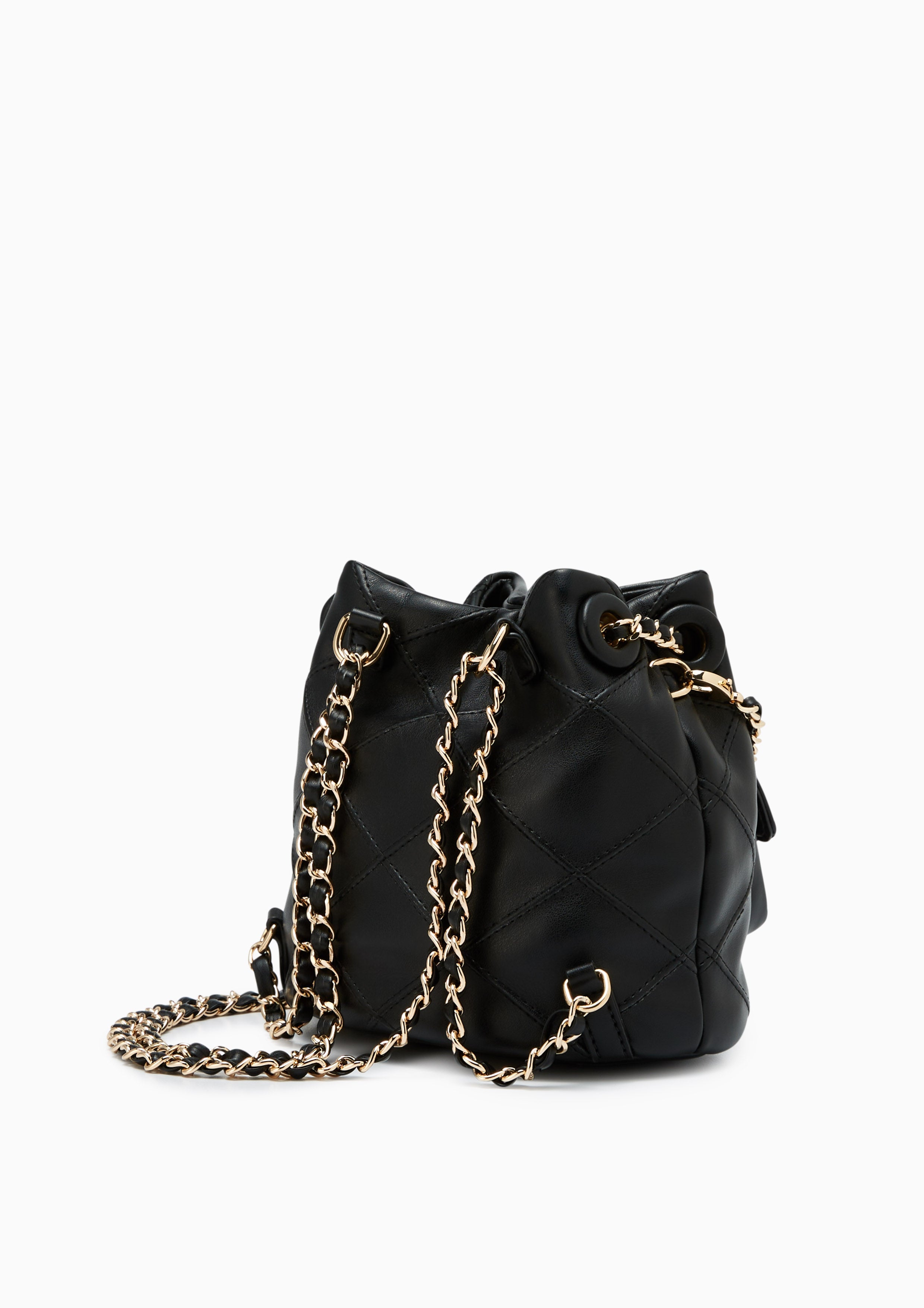 Suva Mini Bucket Bag - Black