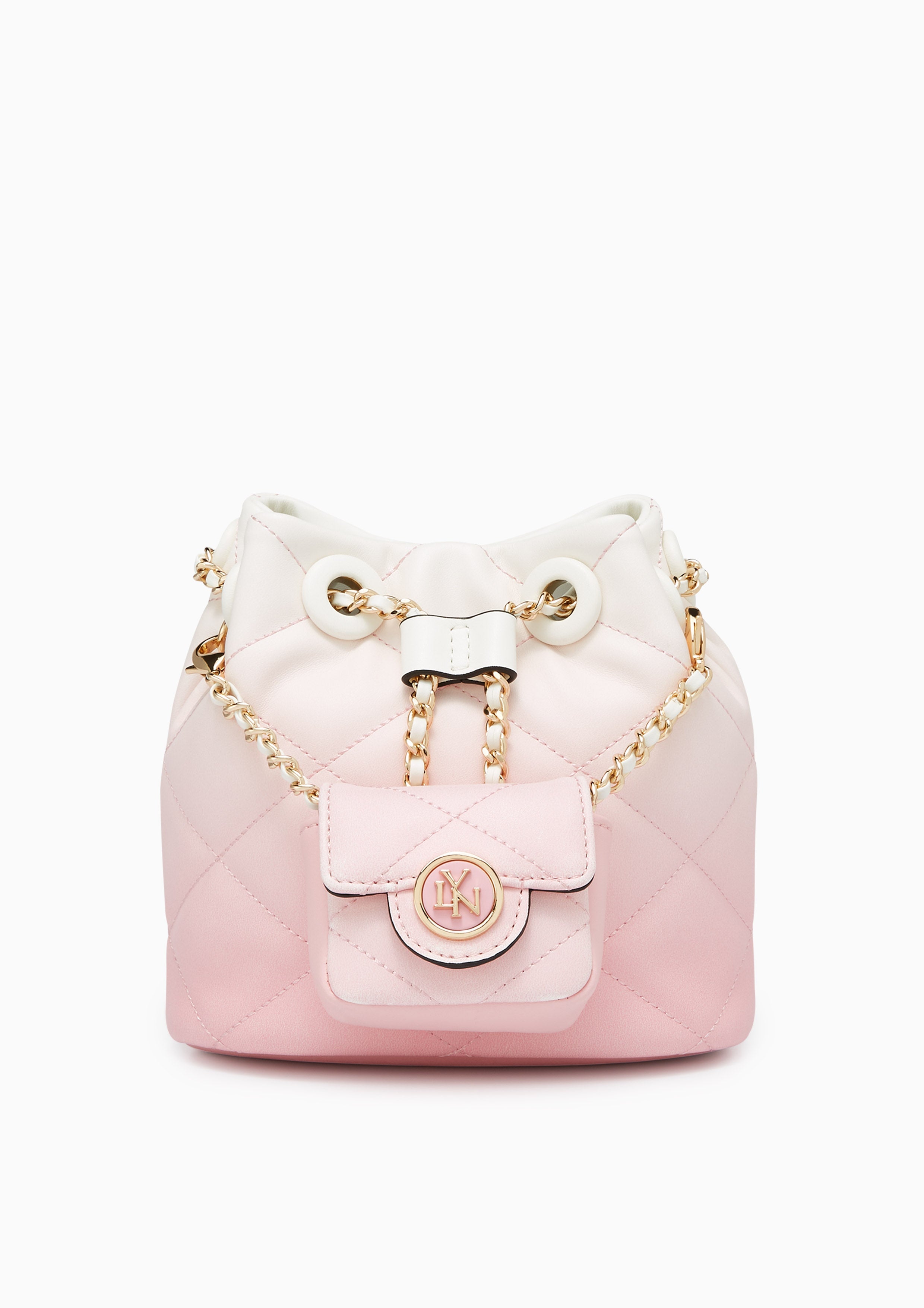 Suva Mini Bucket Bag - Printed Pink