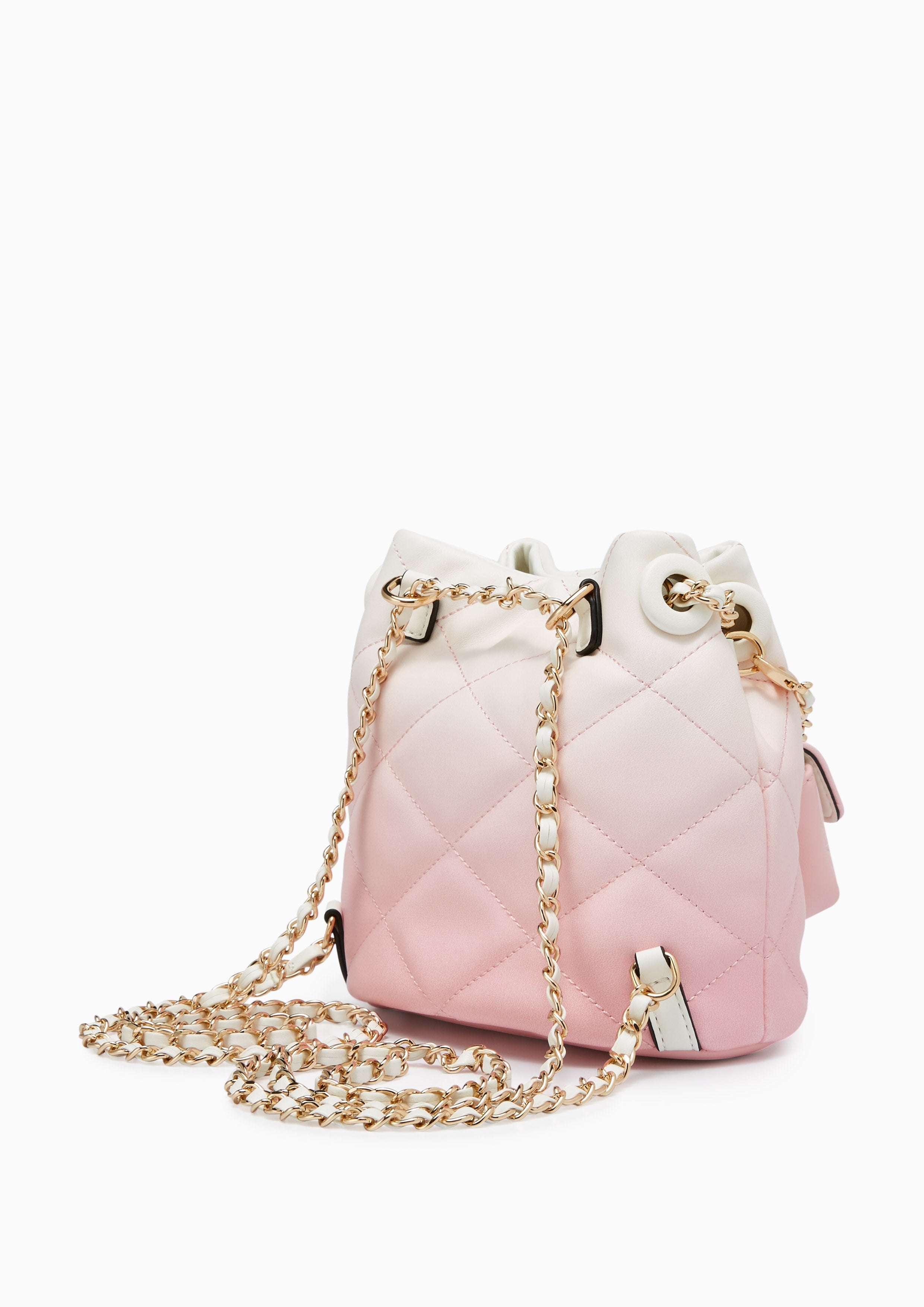 Suva Mini Bucket Bag - Printed Pink