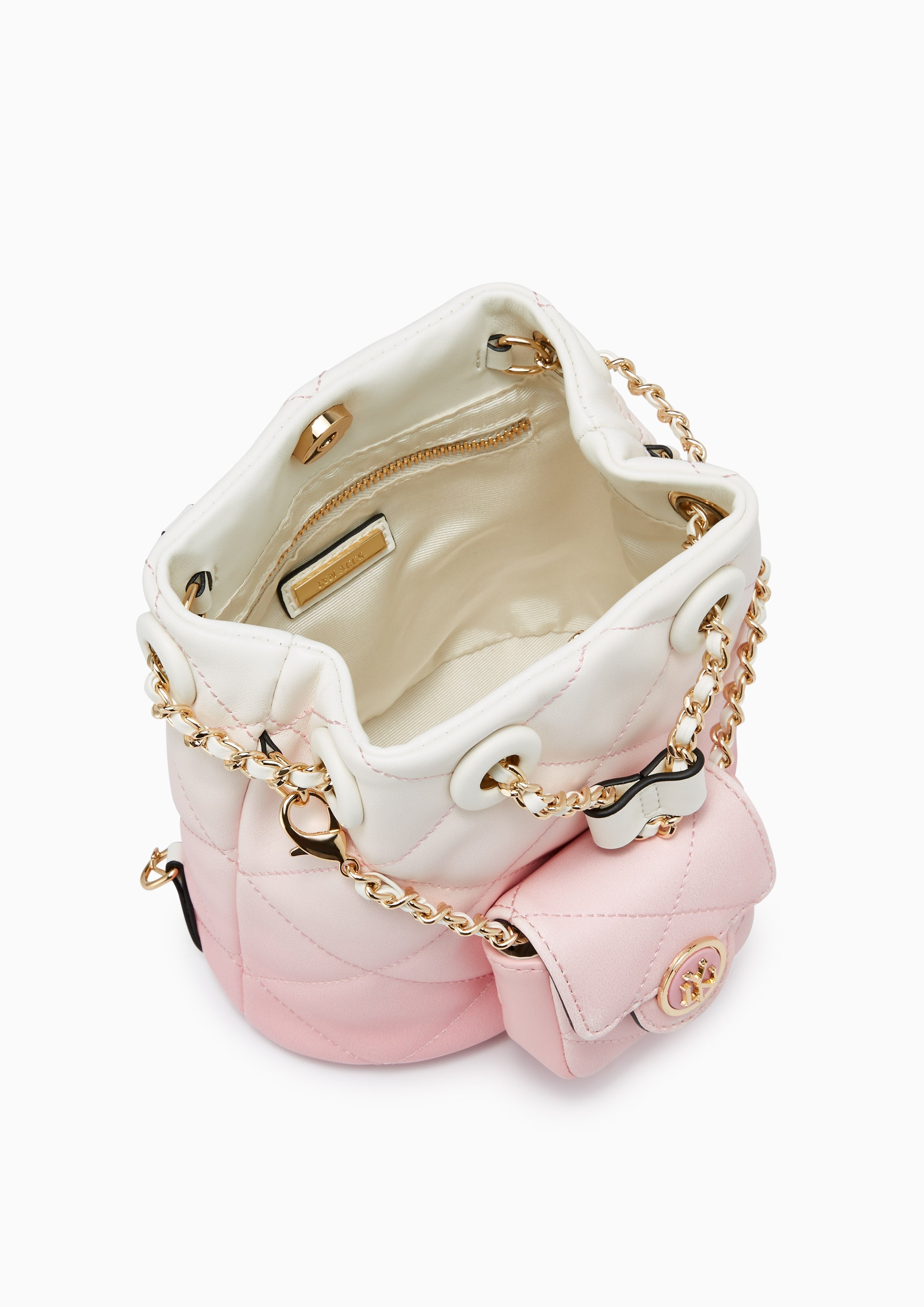 Suva Mini Bucket Bag - Printed Pink