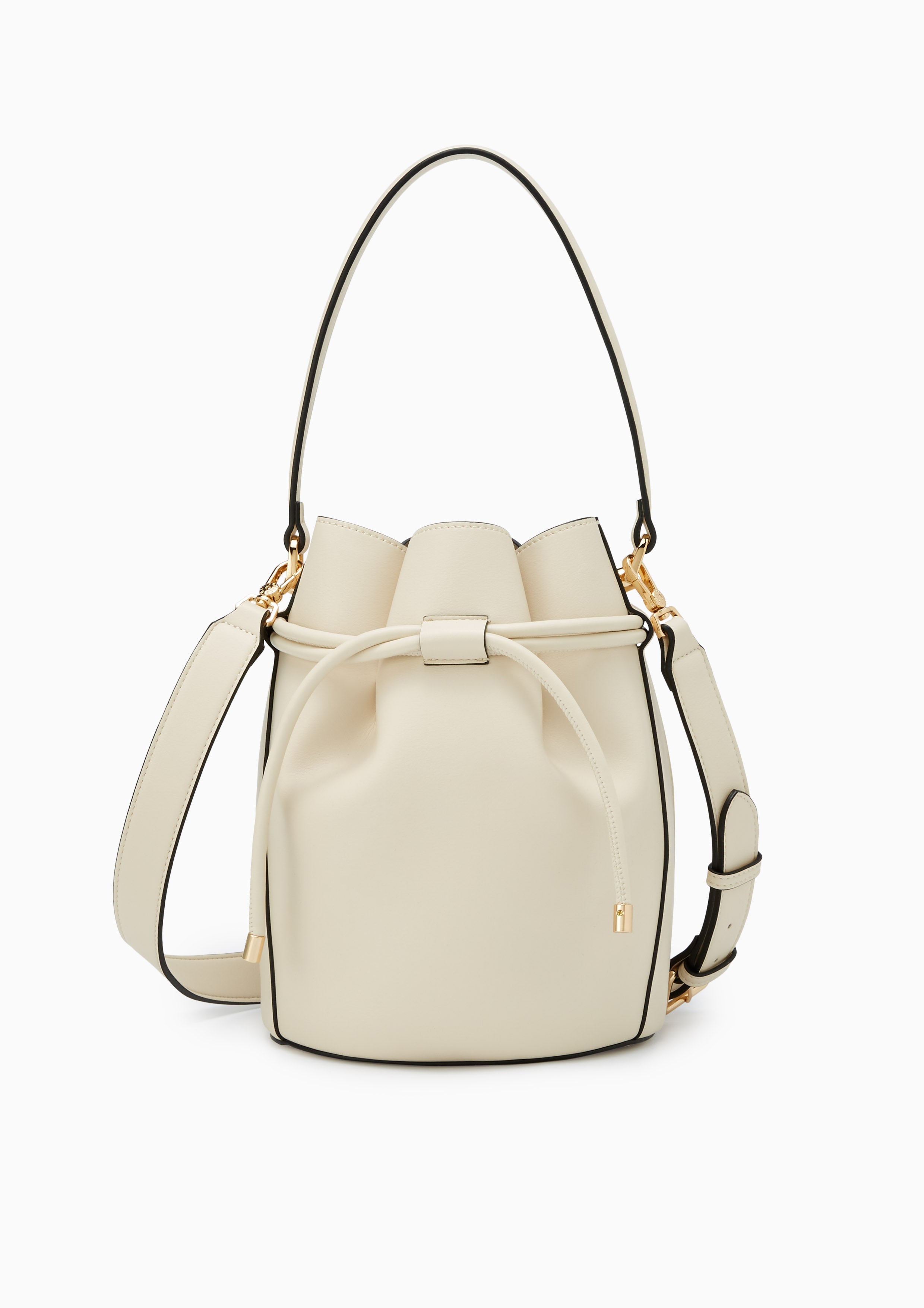 Fortune Cookies  Bucket Bag - Ivory