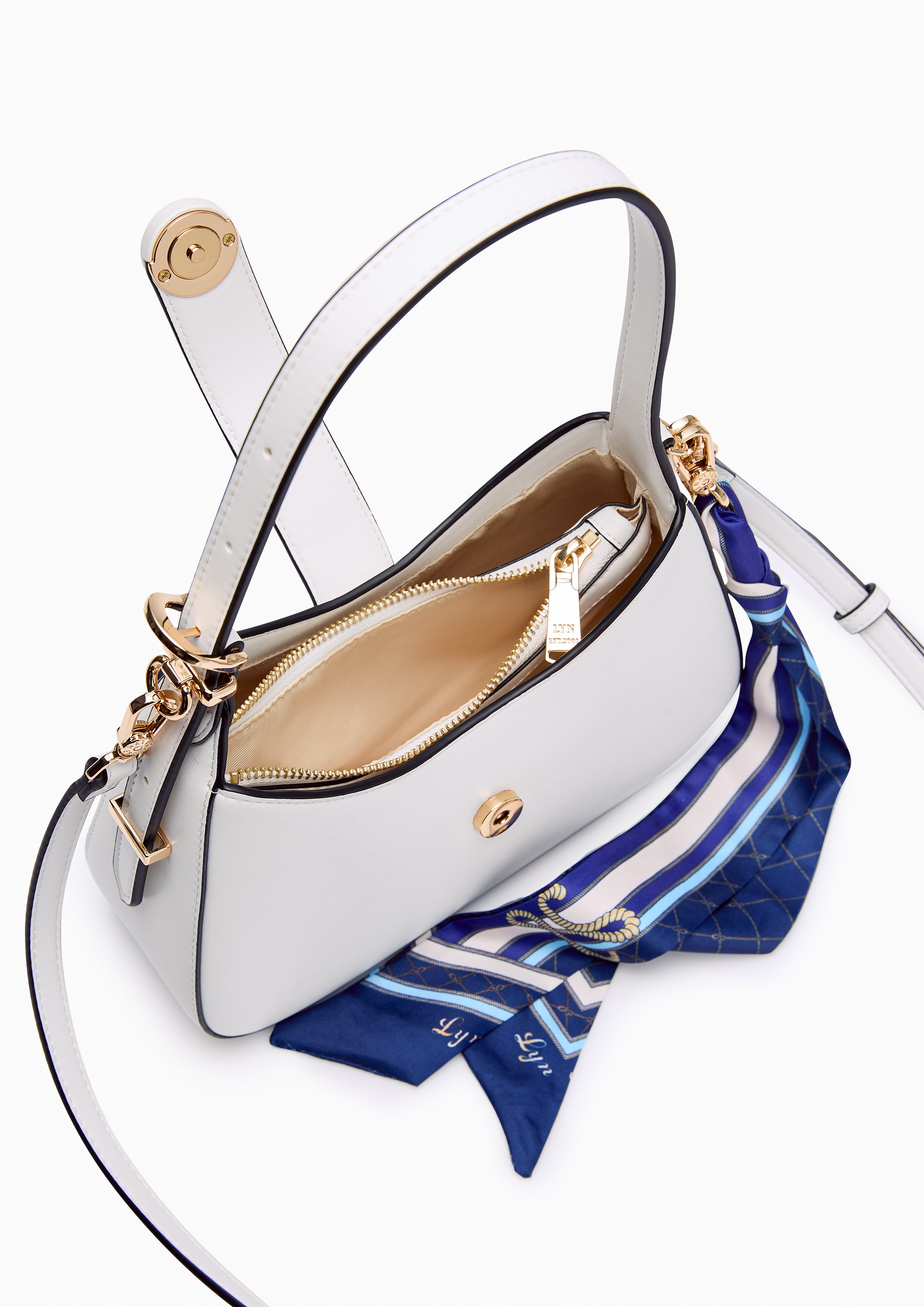 Artemis S Shoulder Bag - White