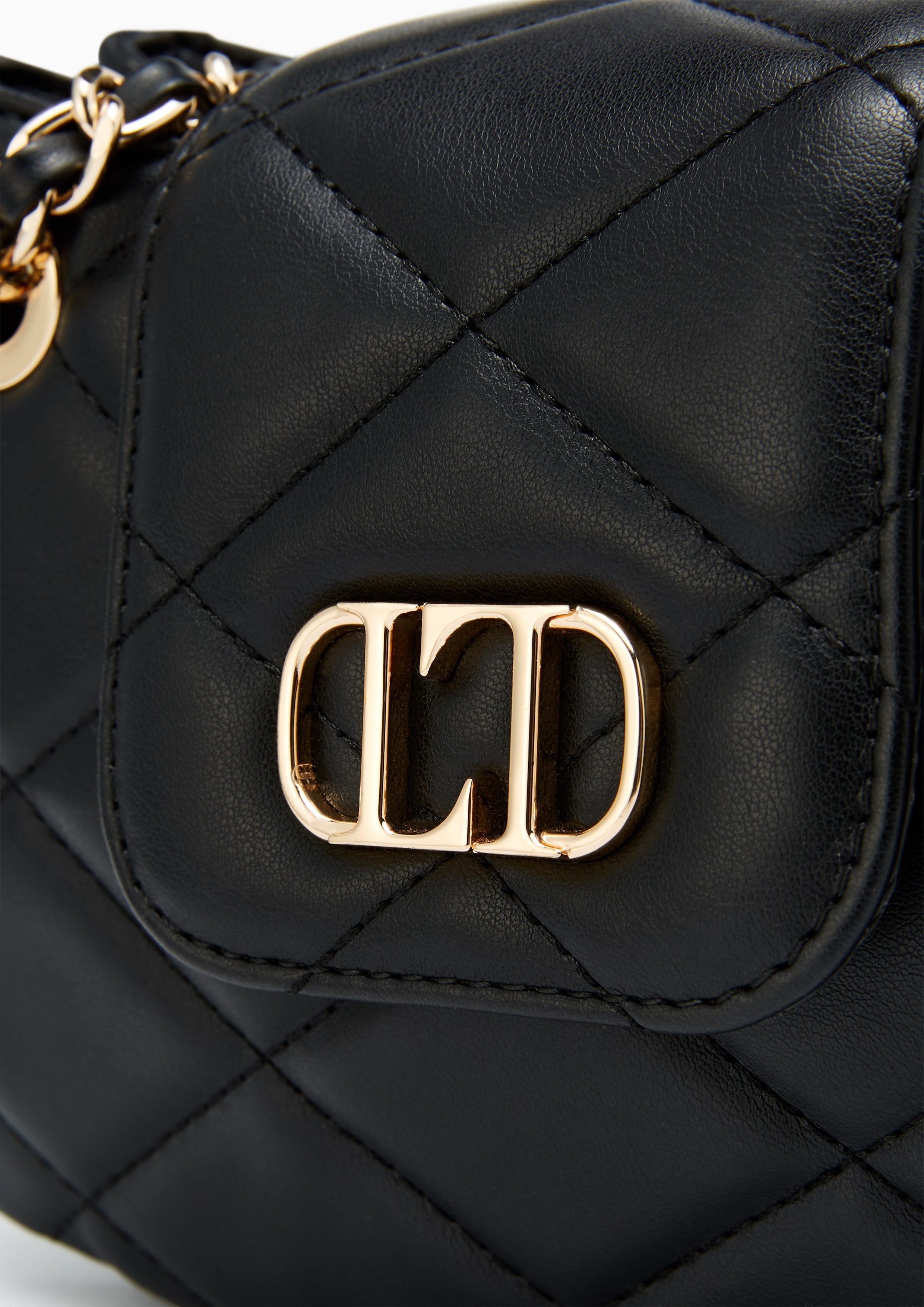 Ida Mini  Crossbody Bag - Black