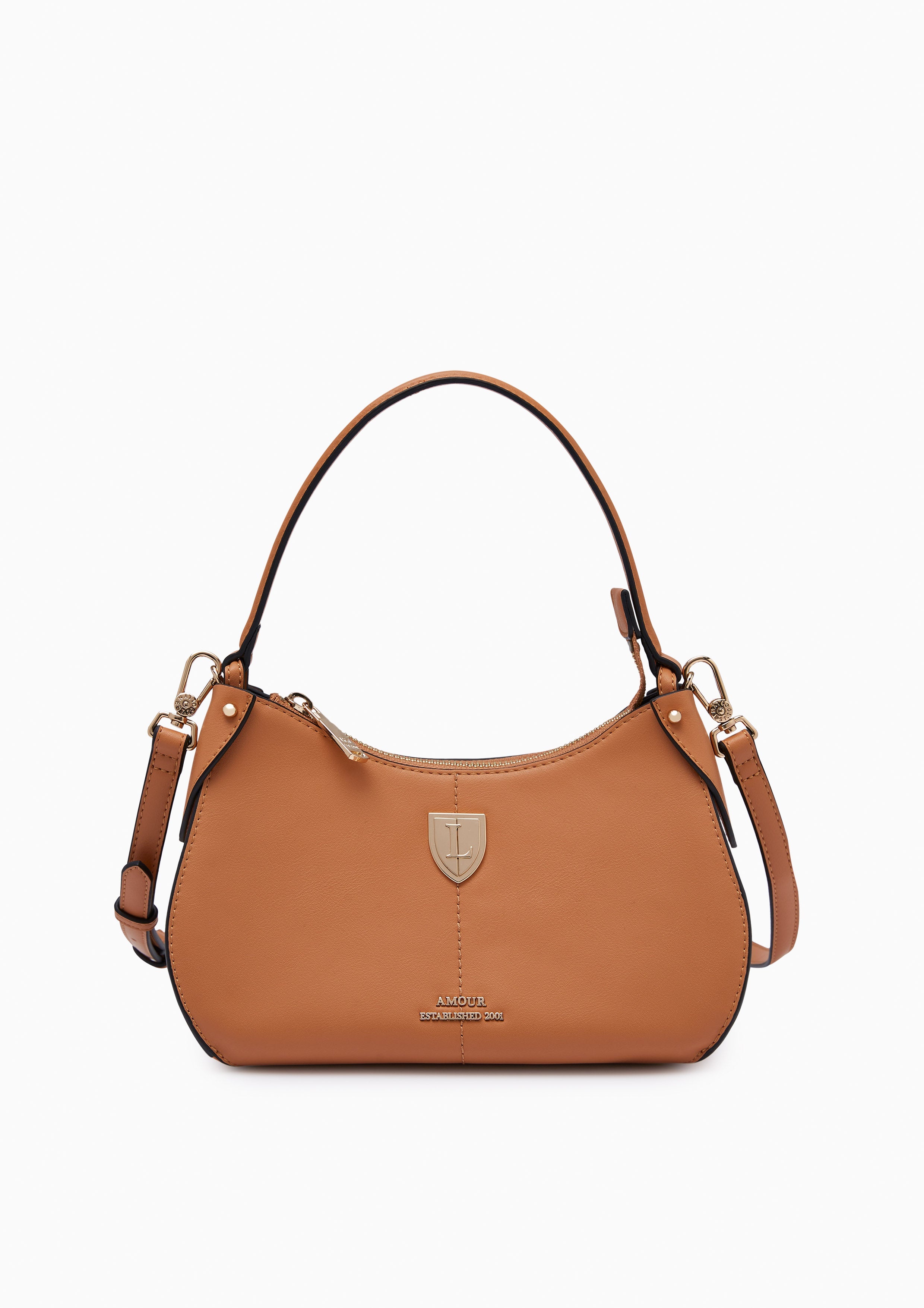 Gaby S Shoulder Bag - Light Brown