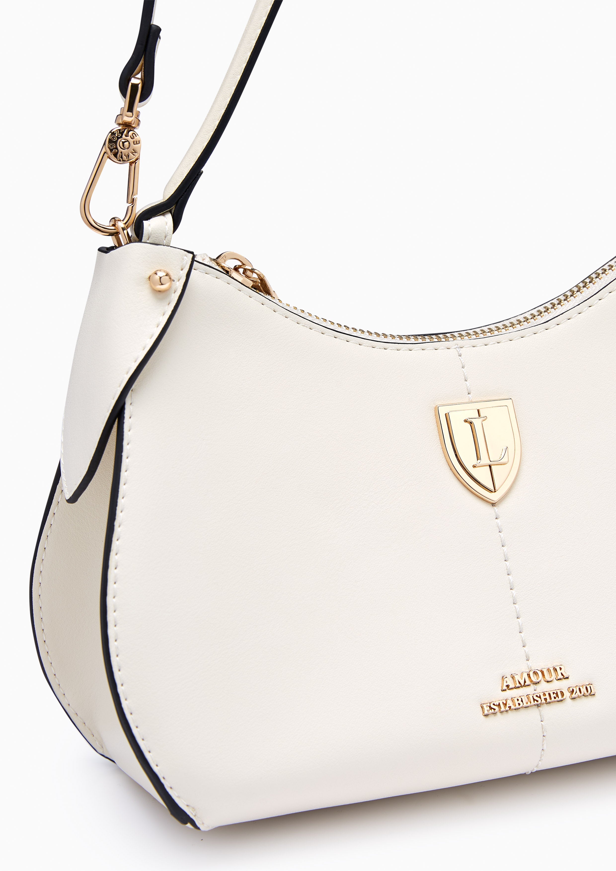 Gaby S Shoulder Bag - Ivory