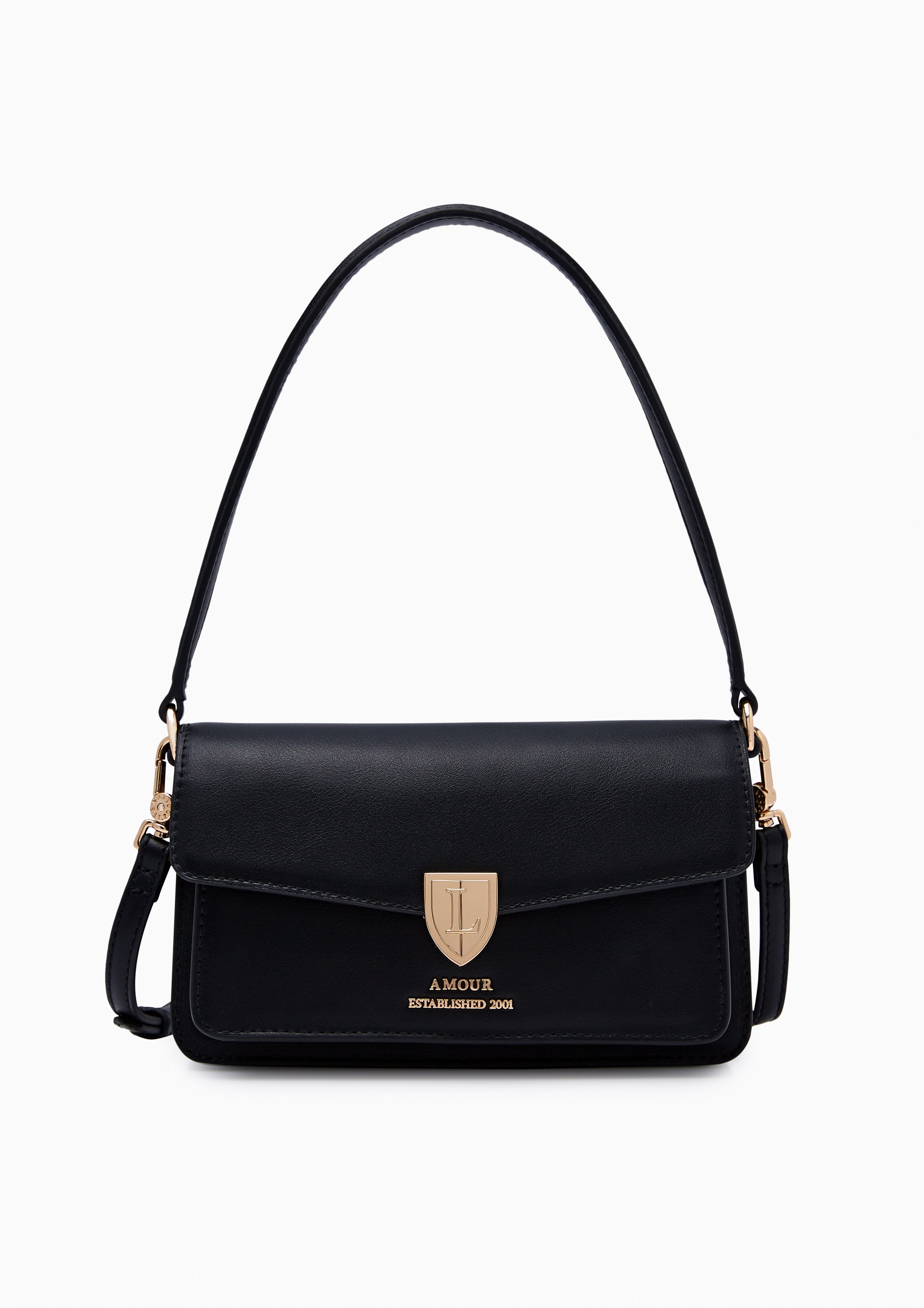 Gaby  Shoulder Bag - Black