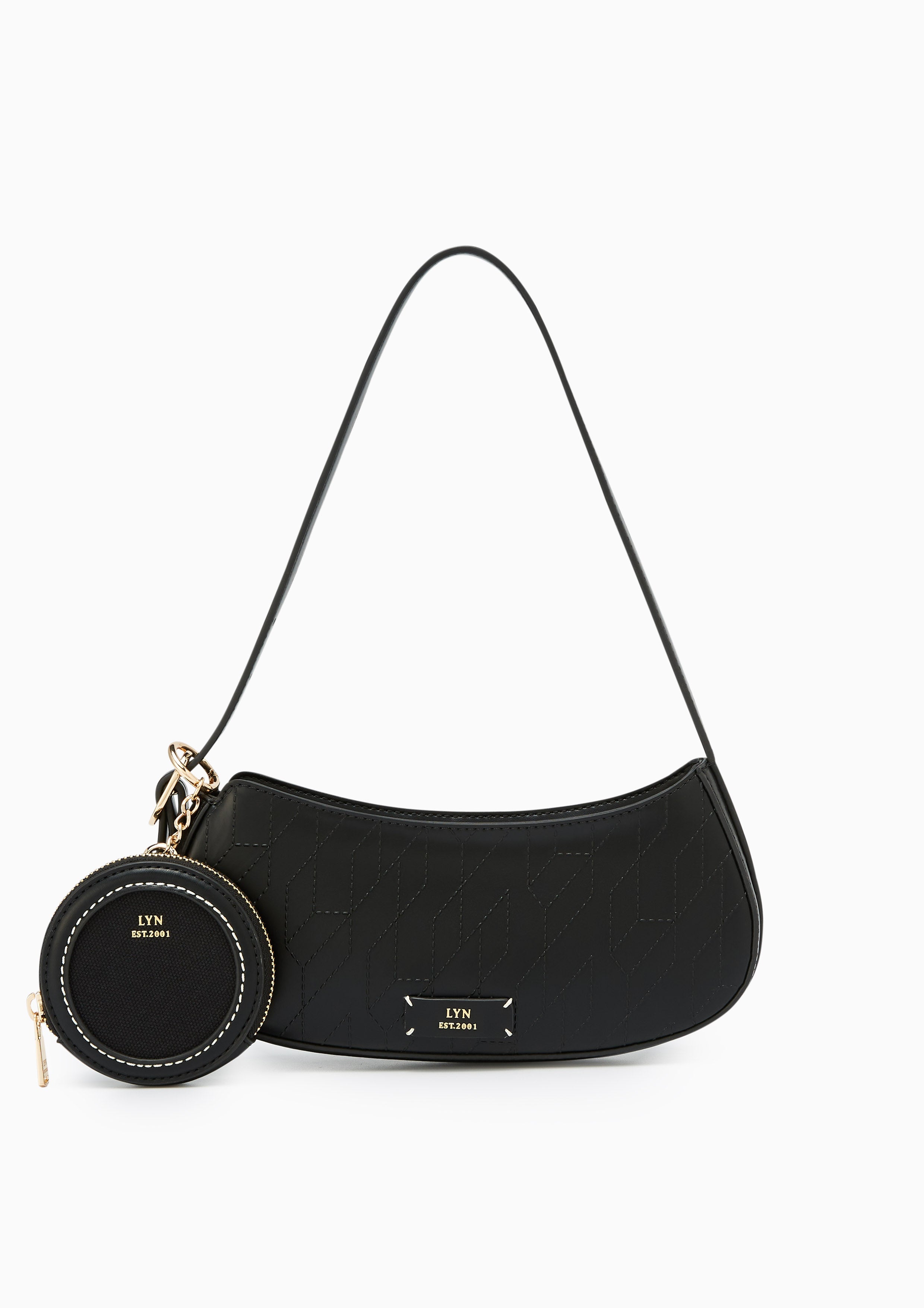 Andrea M Shoulder Bag - Black