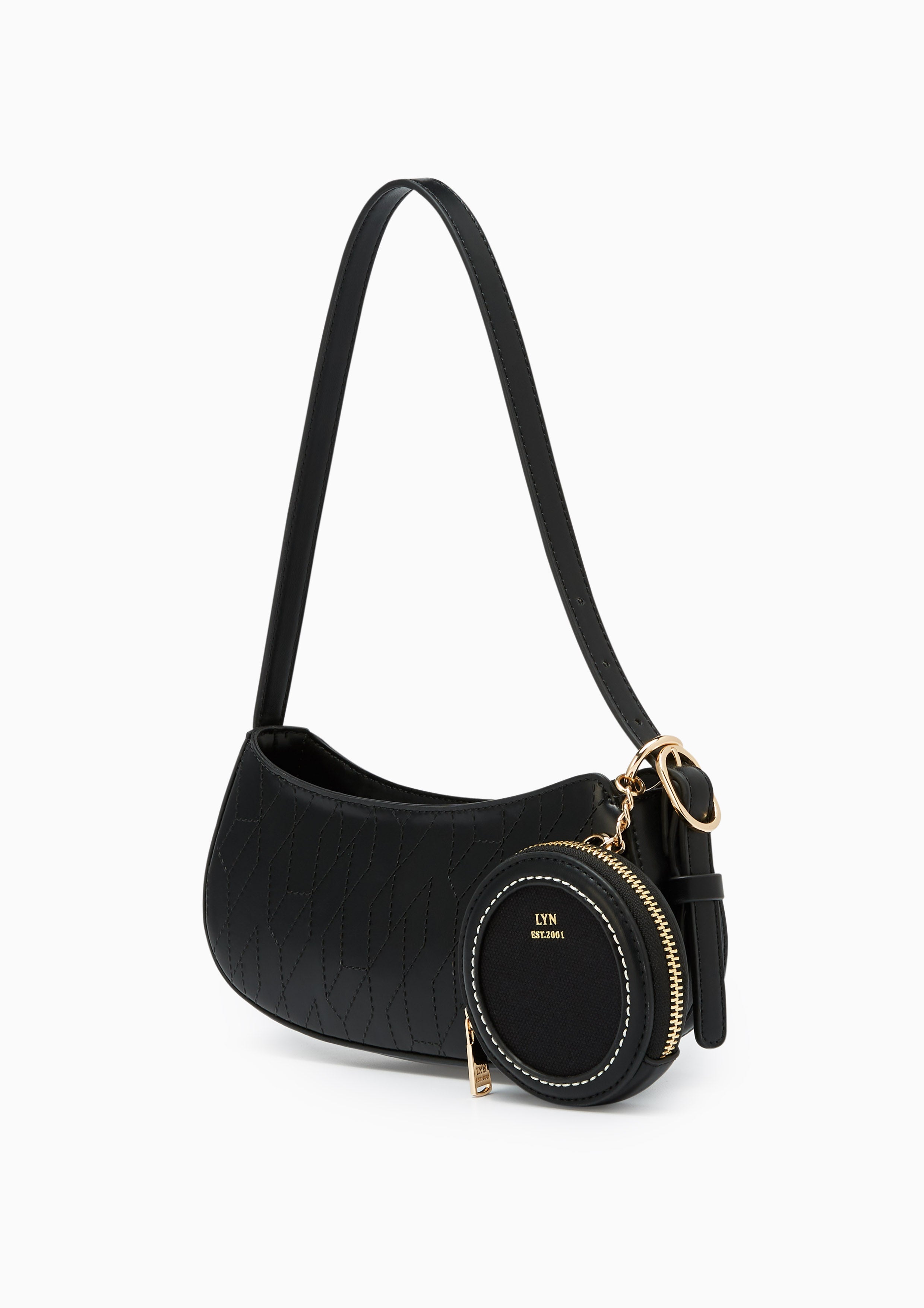 Andrea M Shoulder Bag - Black