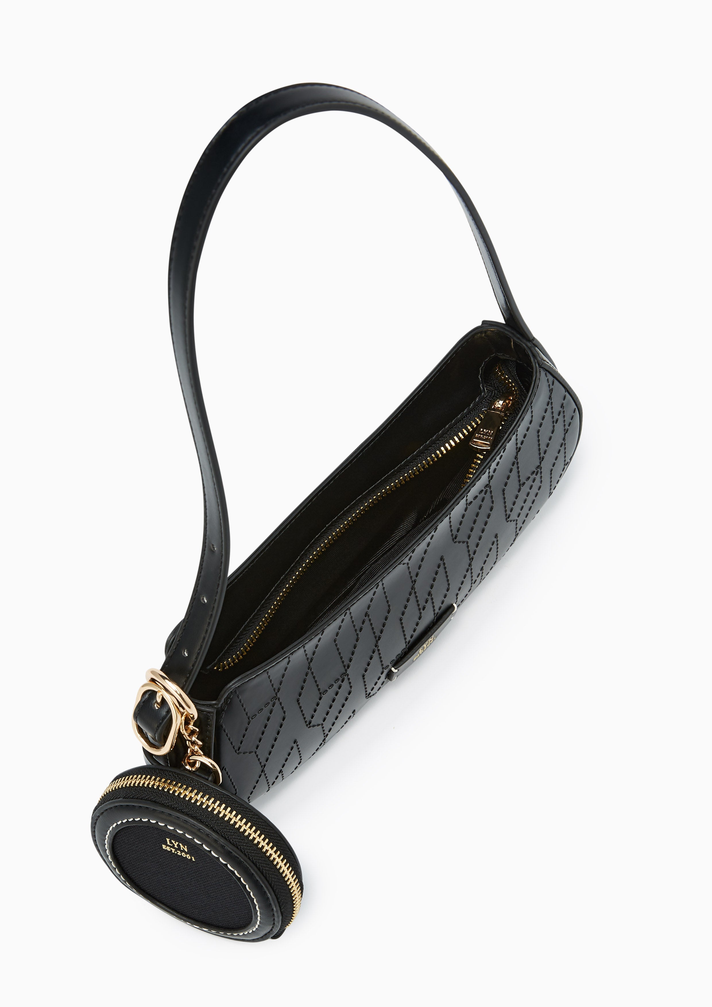 Andrea M Shoulder Bag - Black