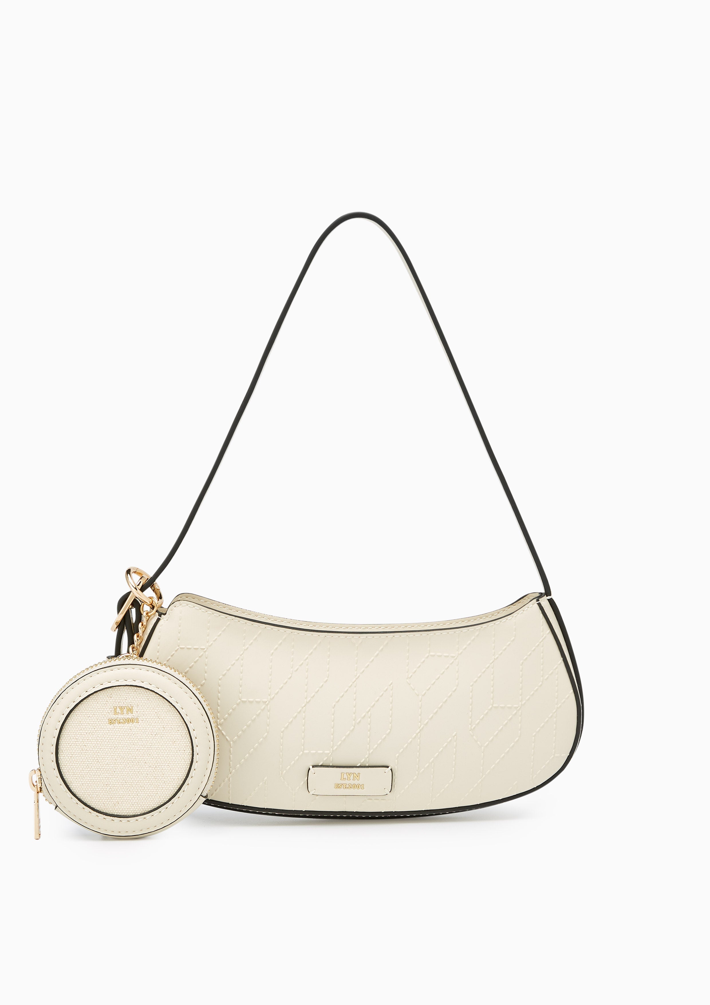 Andrea M Shoulder Bag - Ivory