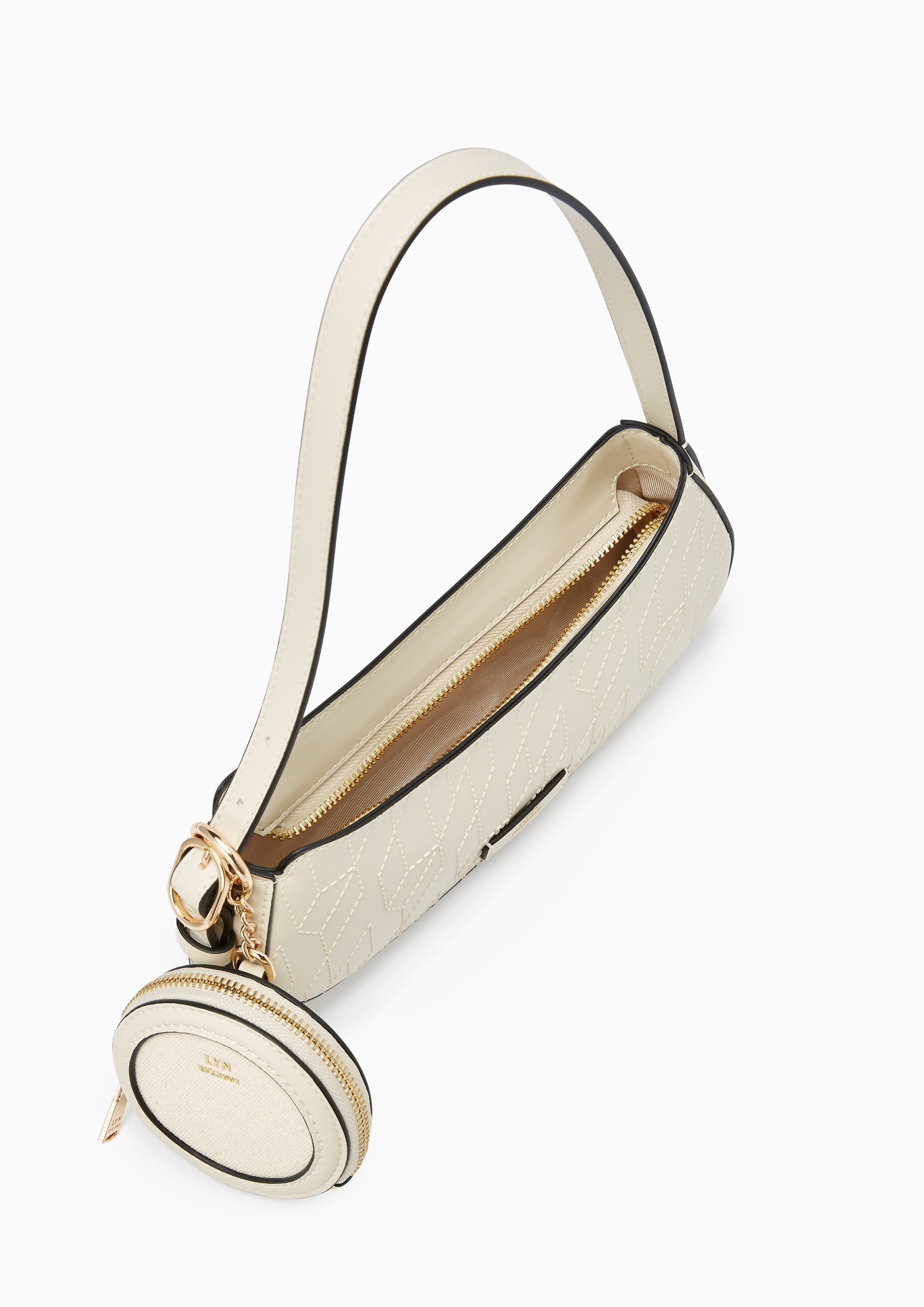 Andrea M Shoulder Bag - Ivory