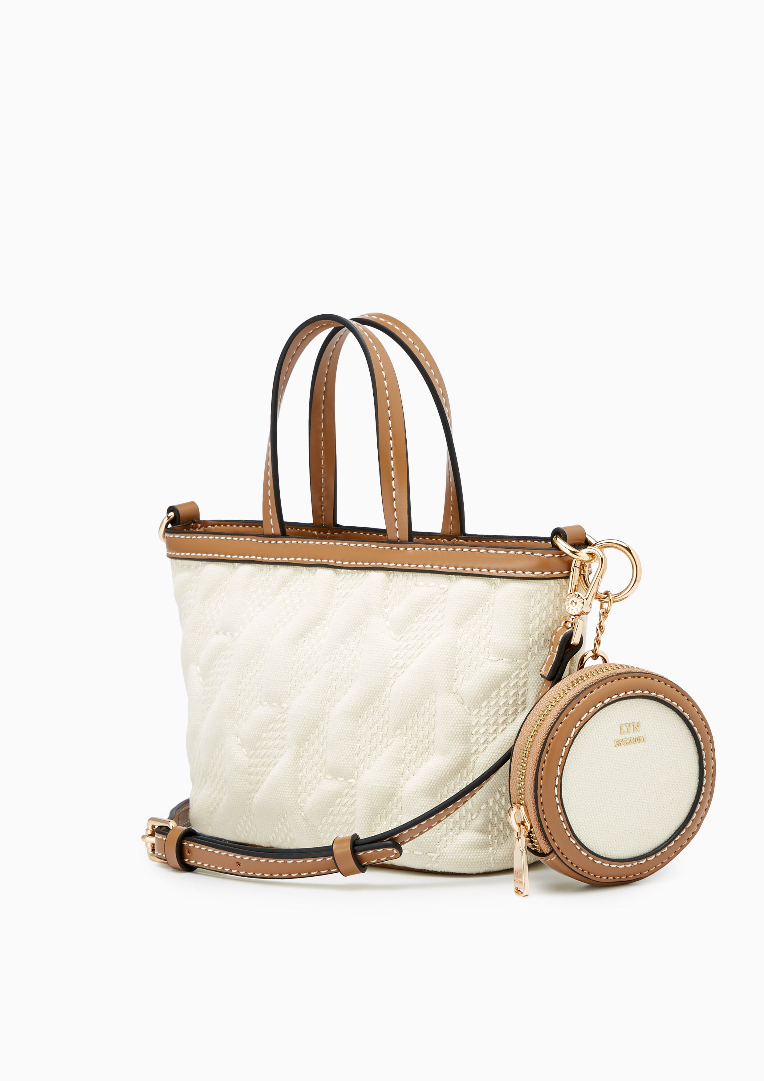 Andrea M Tote Bag - Ivory