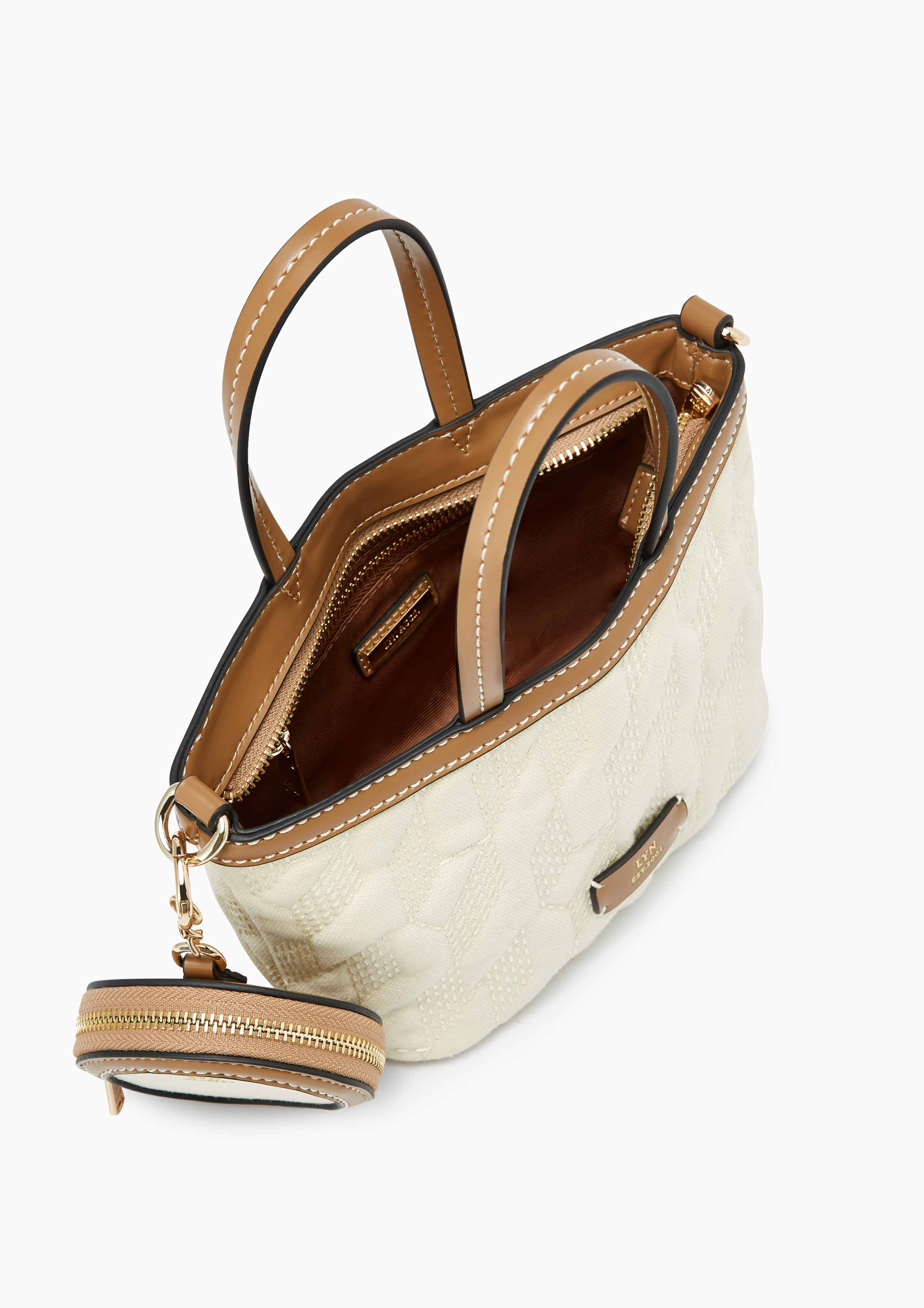 Andrea M Tote Bag - Ivory