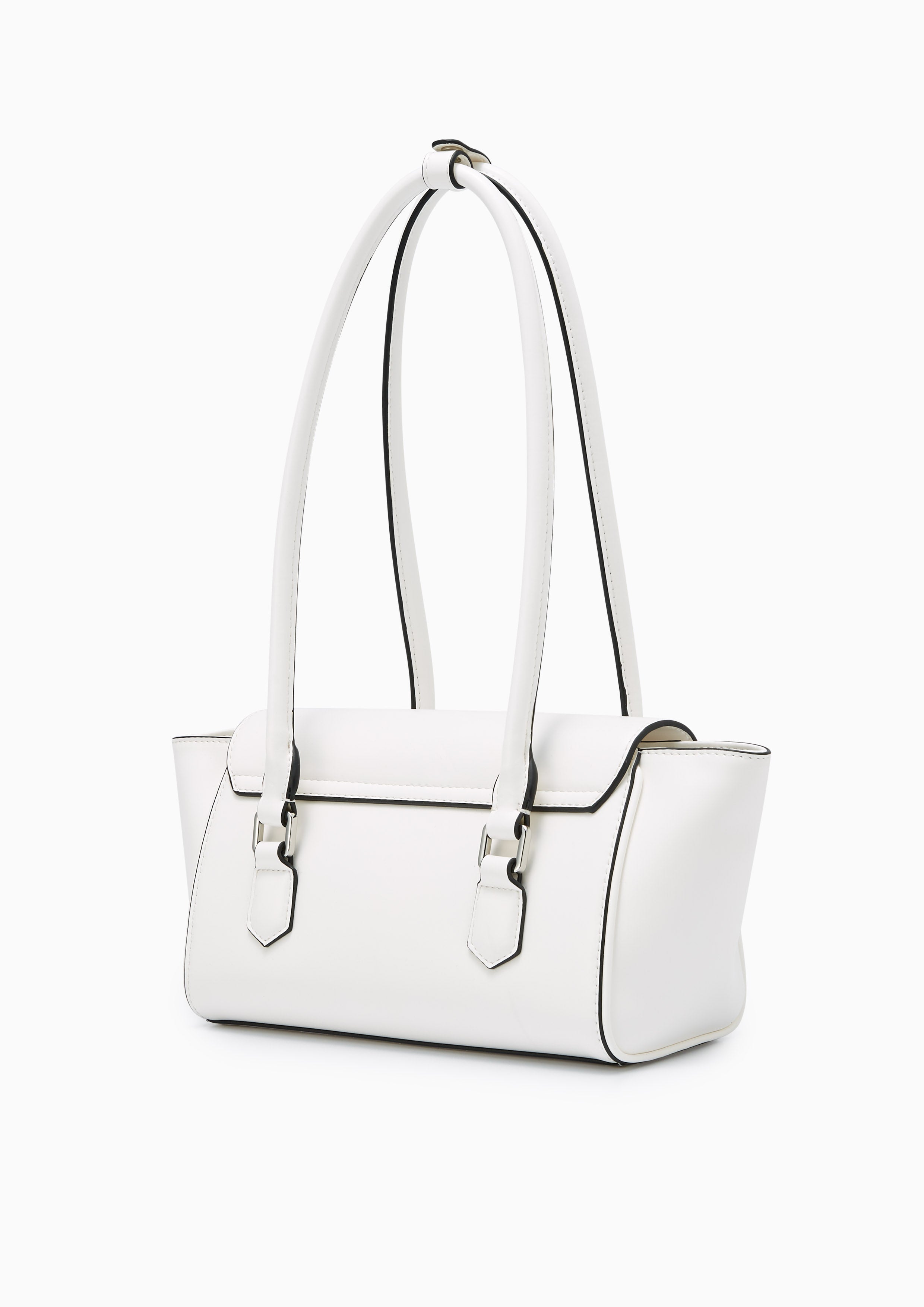 Reina Hobo Shoulder Bag - White