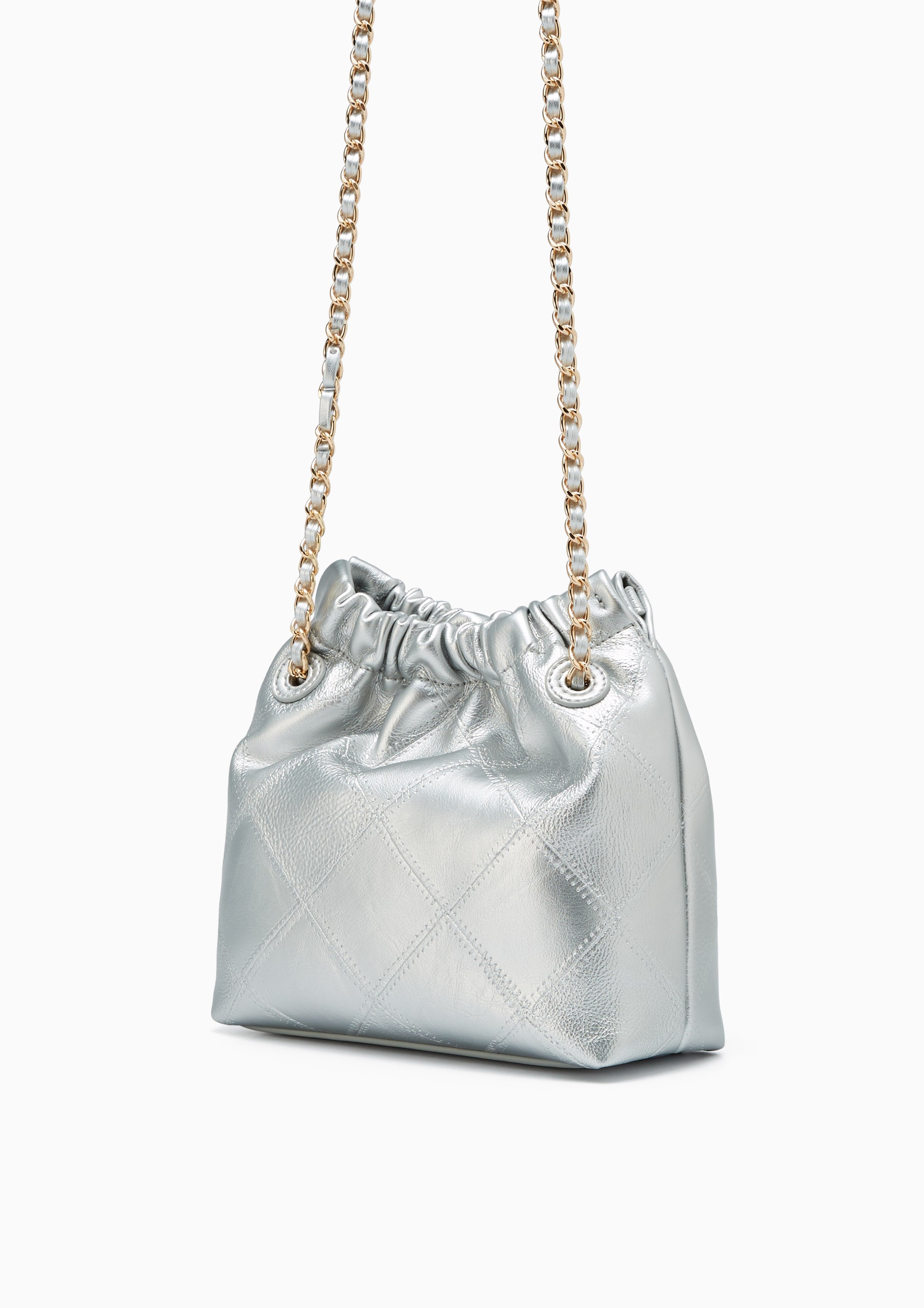 Fontia Ime Mini Crossody Bag - Silver