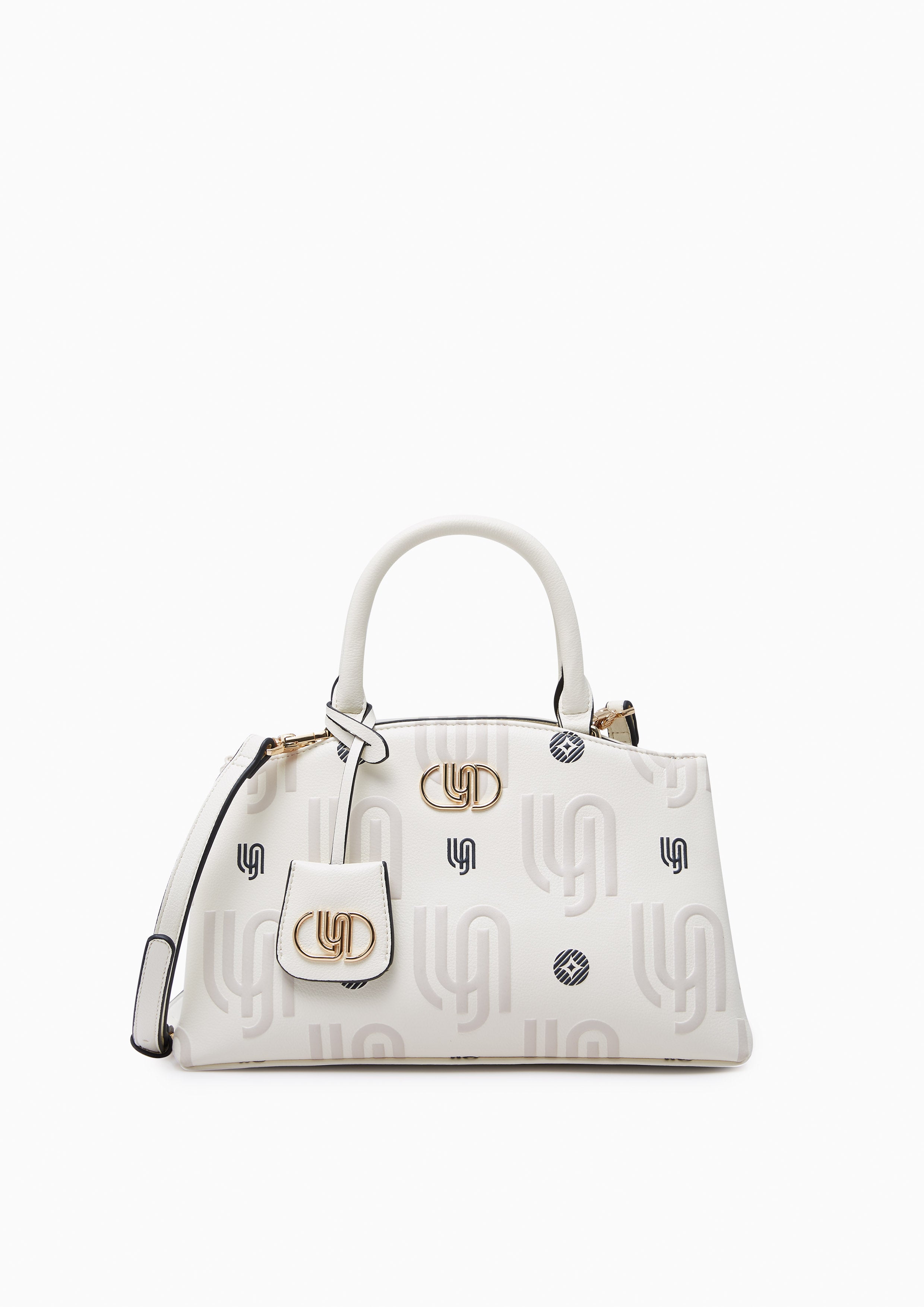 Monica Infinite Print Tote Bag - Printed Ivory