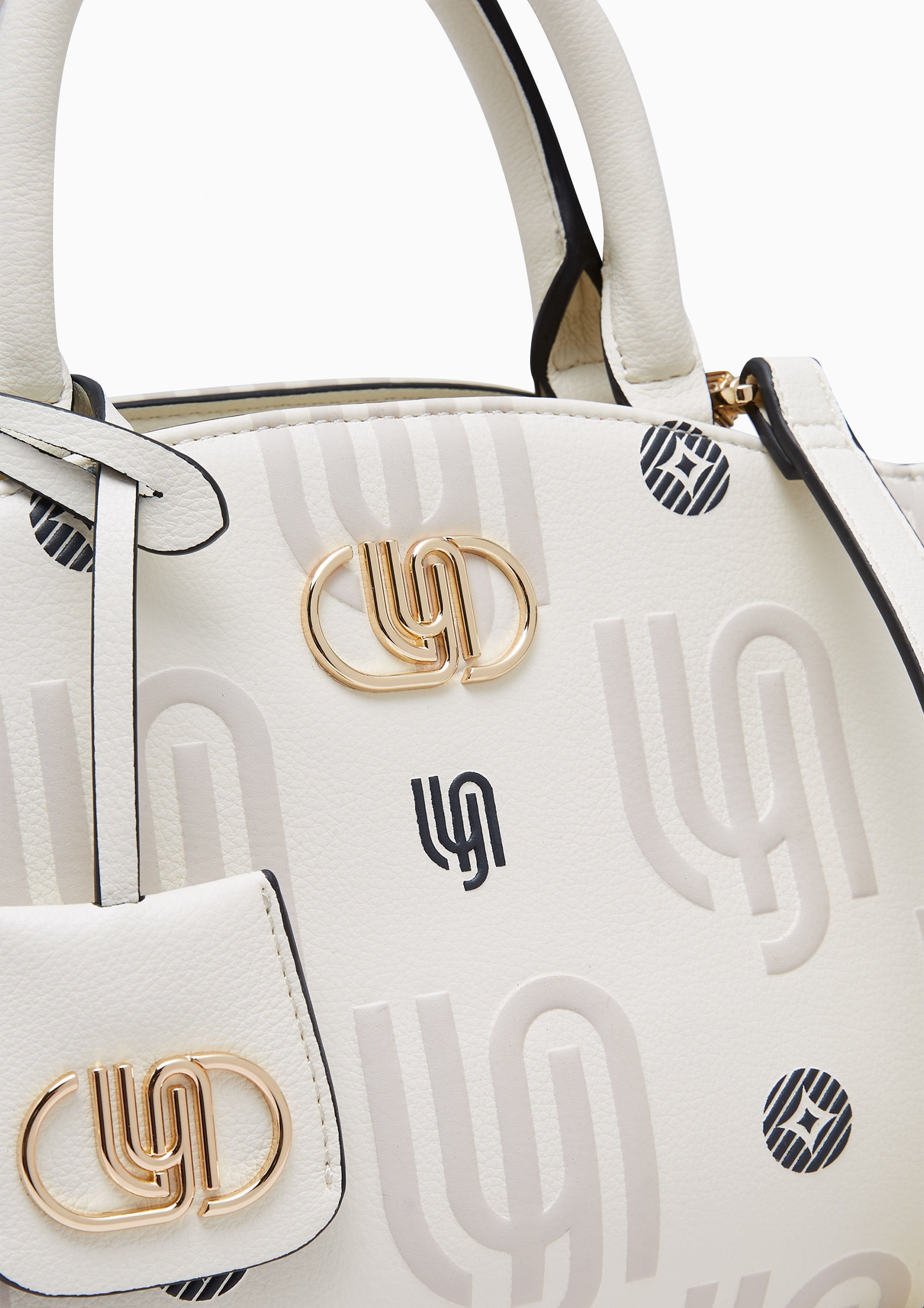 Monica Infinite Print Tote Bag - Printed Ivory