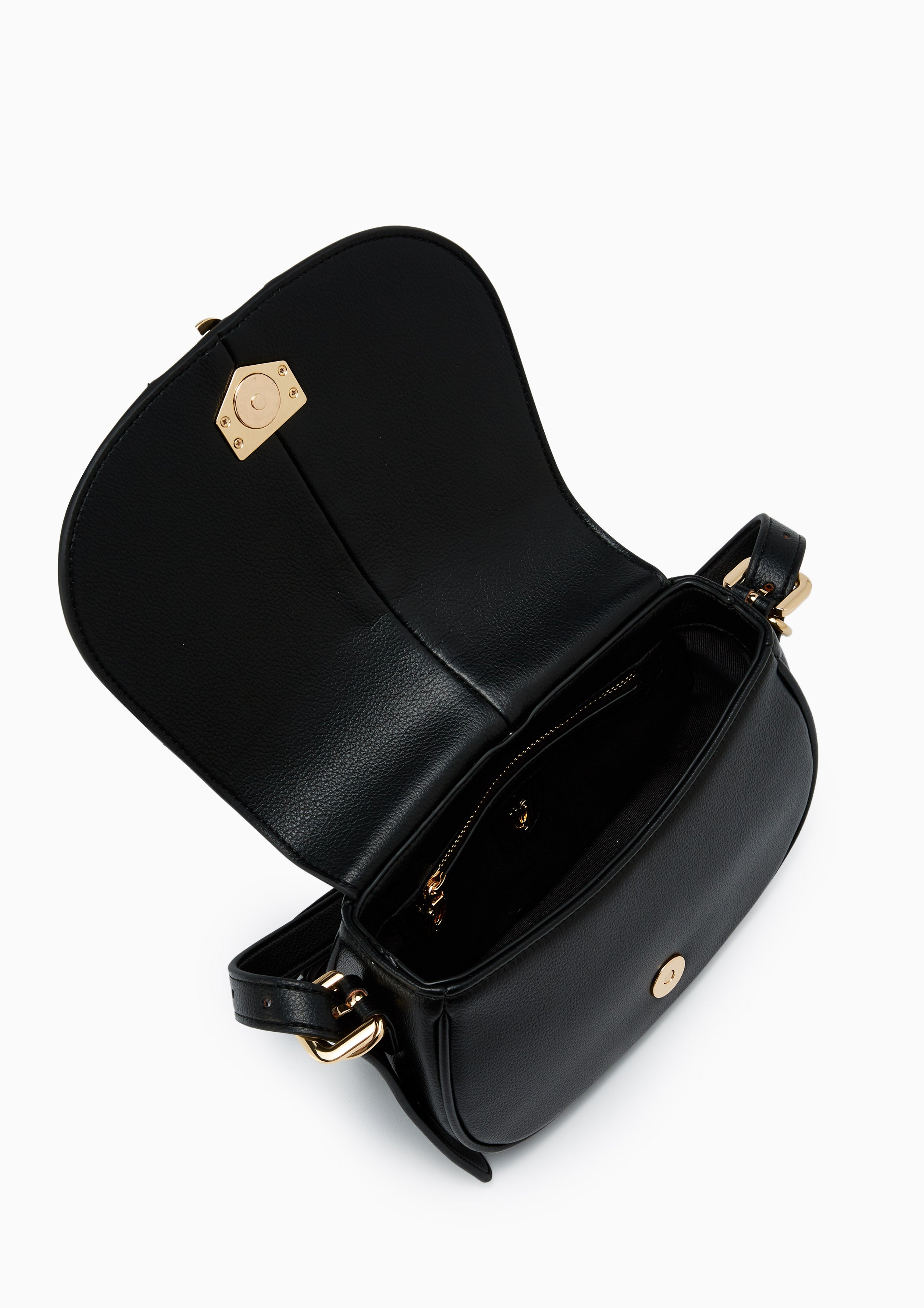 Monica Infinite  Crossbody Bag - Black