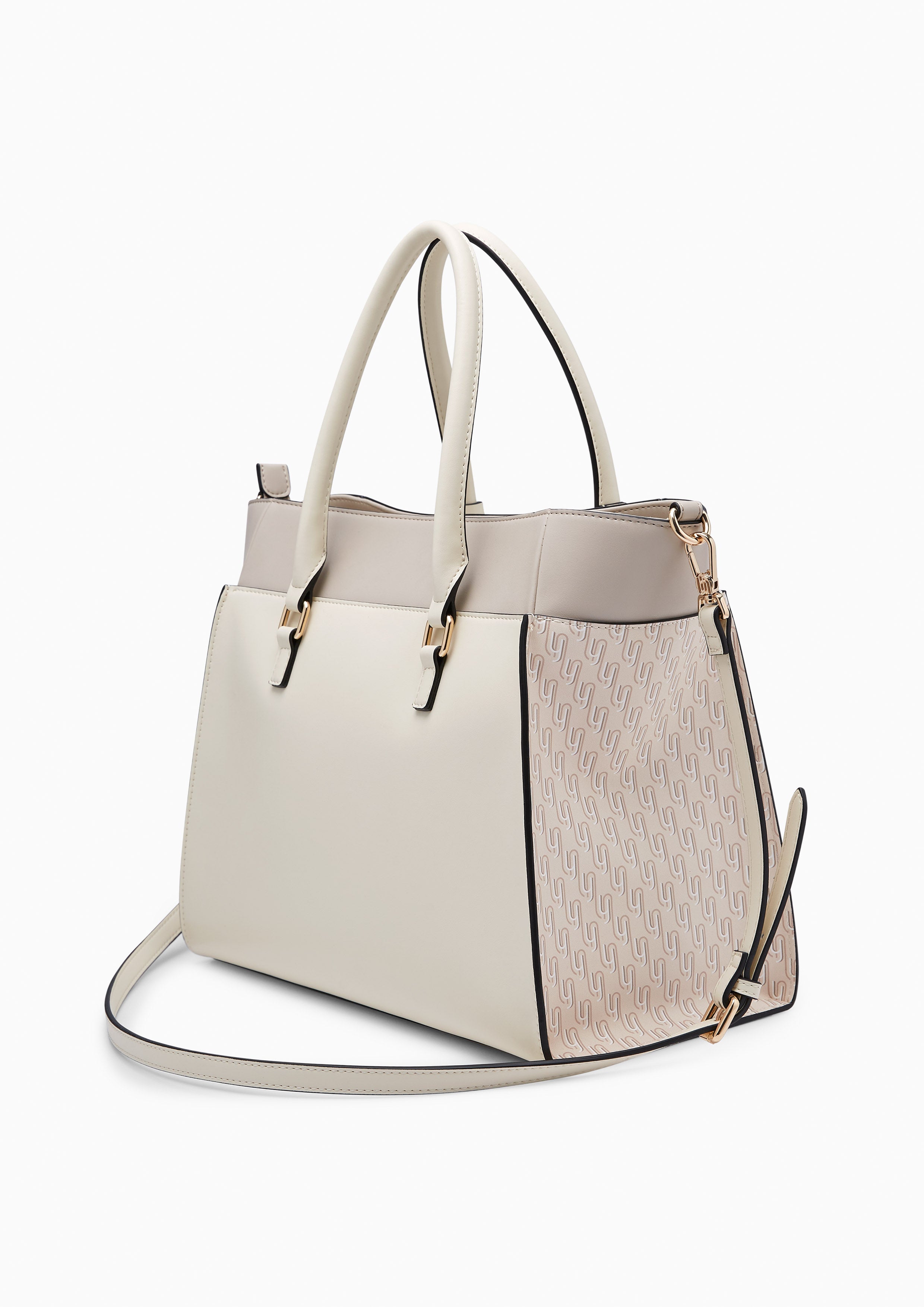 Sylvia Infinite M Tote Bag - Beige Variation 2