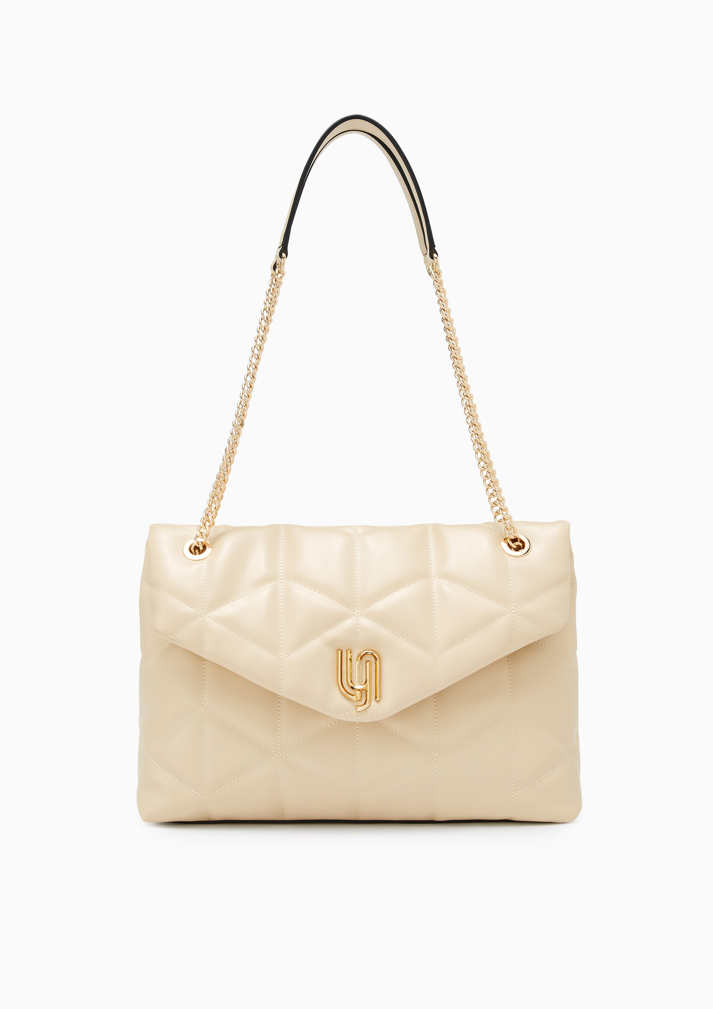 Maxcine Infinite M Shoulder Bag - Beige