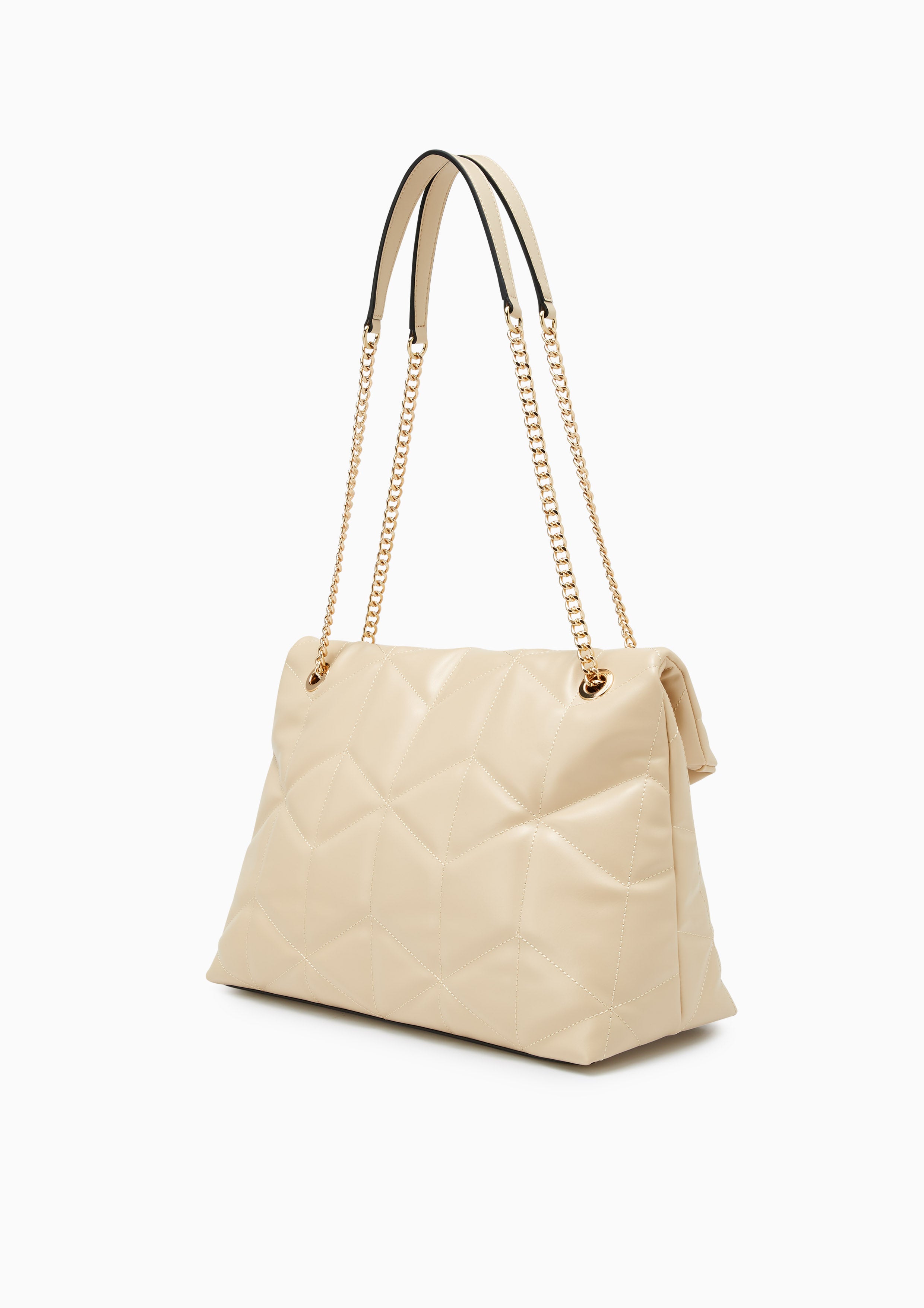 Maxcine Infinite M Shoulder Bag - Beige