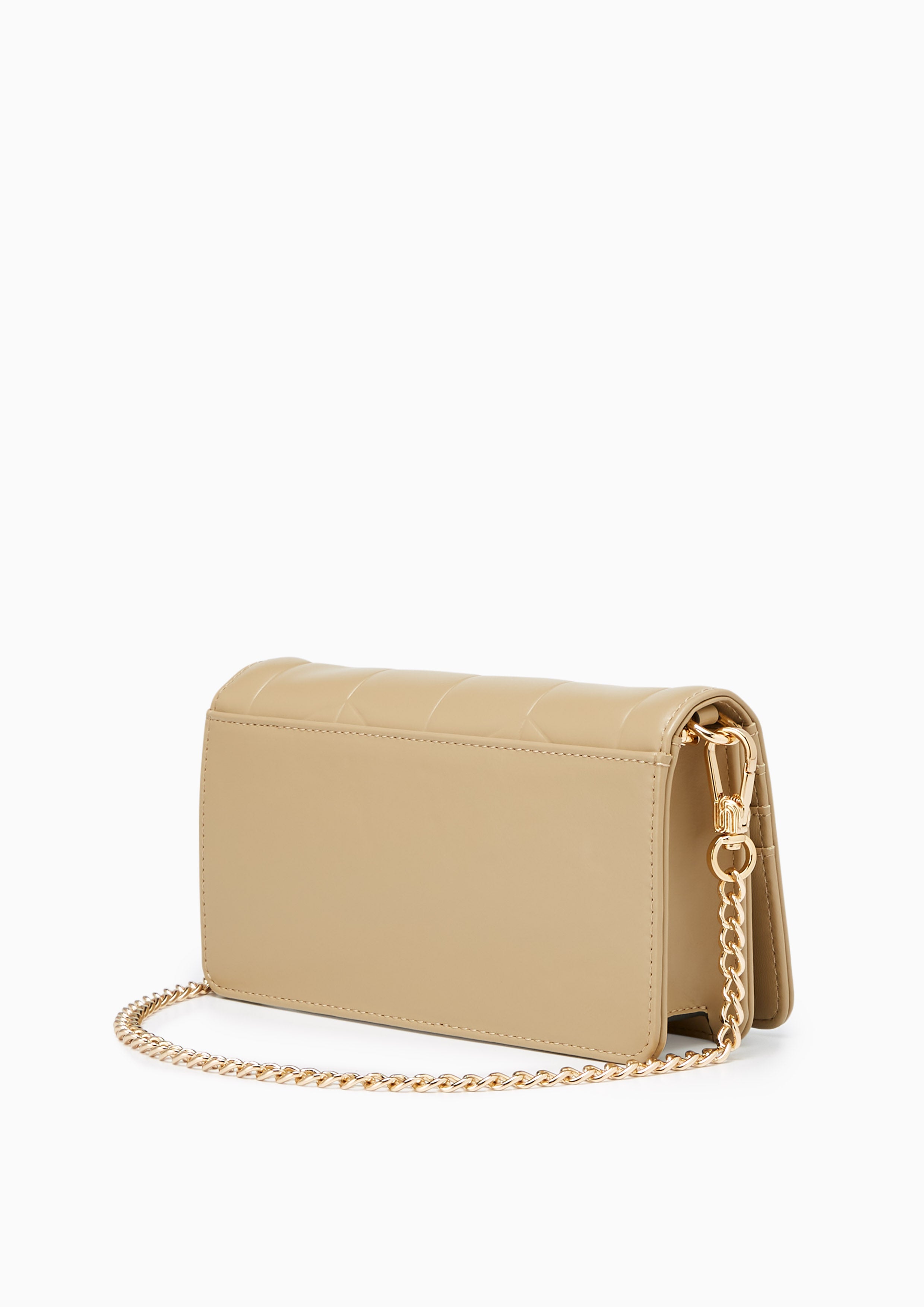 Maxcine Infinite Clutch Crossbody Bag - Dark Beige