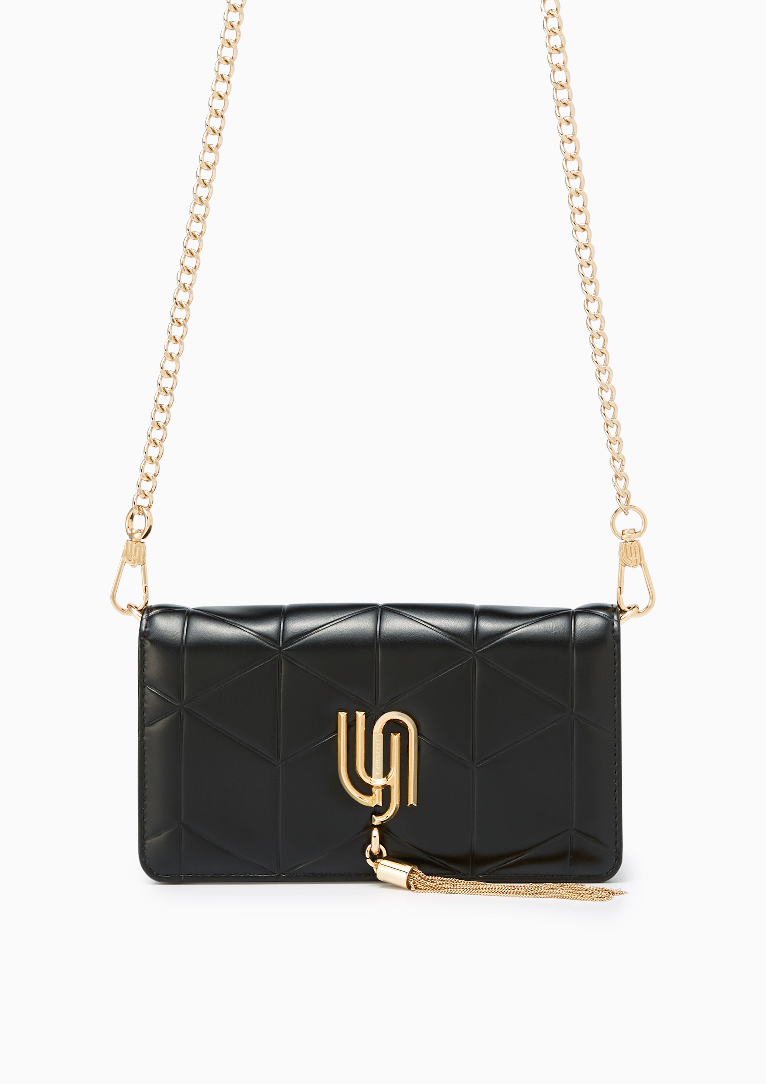 Maxcine Infinite Clutch Crossbody Bag - Black