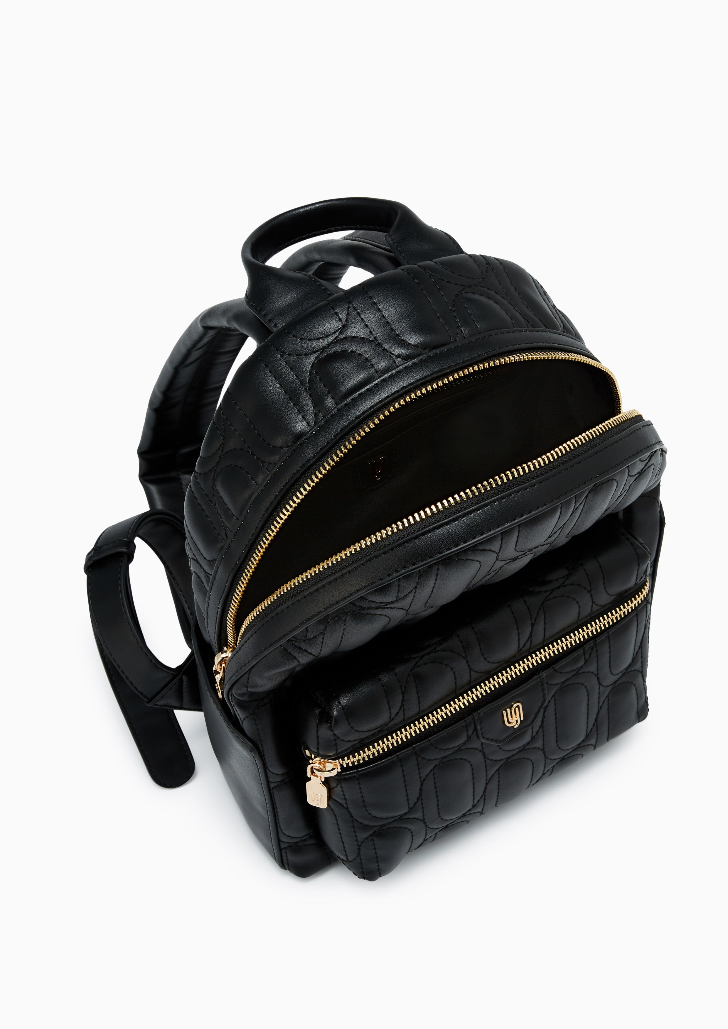 Robyn Infinite Quilt S Backpack - Black