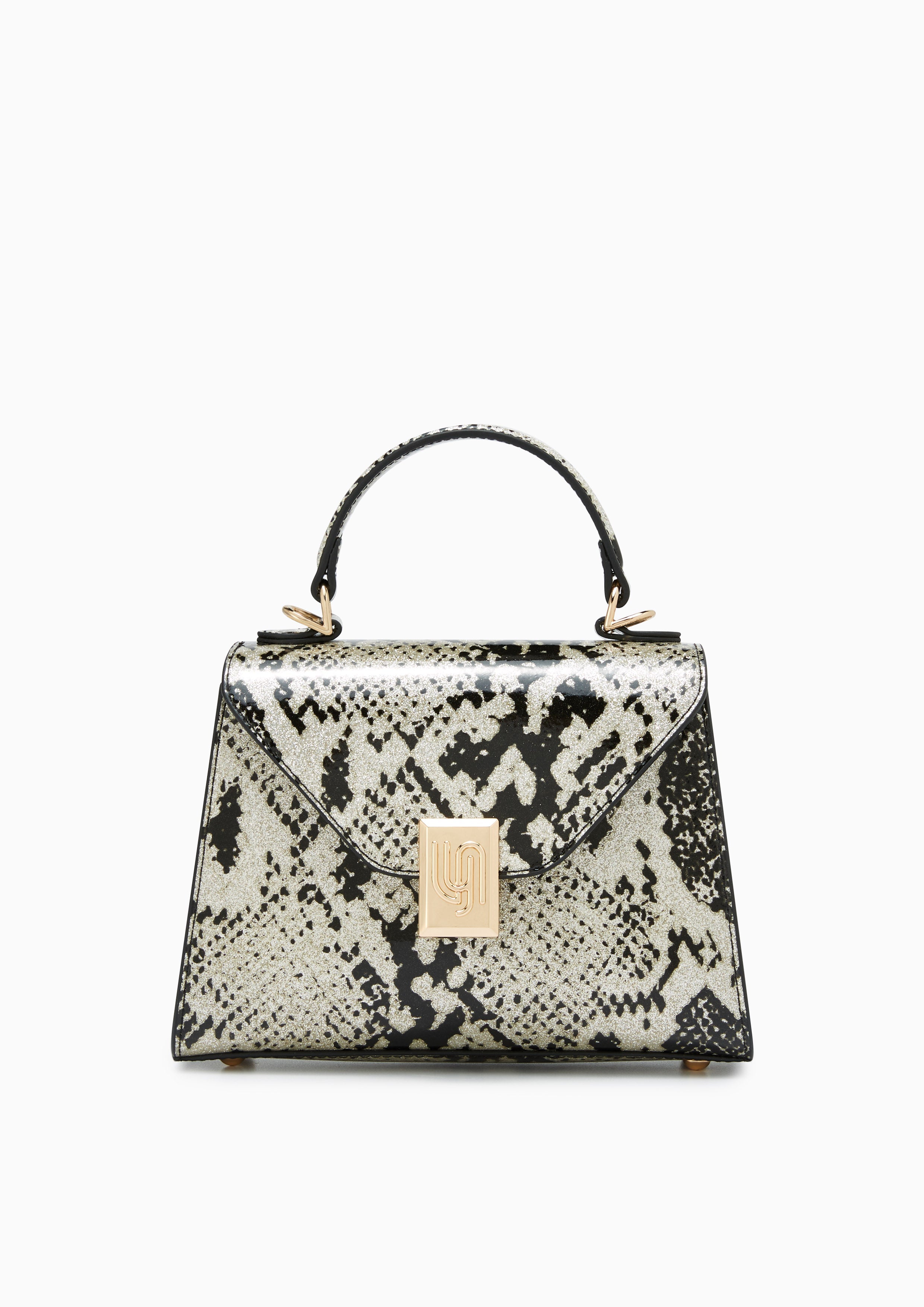 Moon Infinite Top Handle S Handbag - Silver