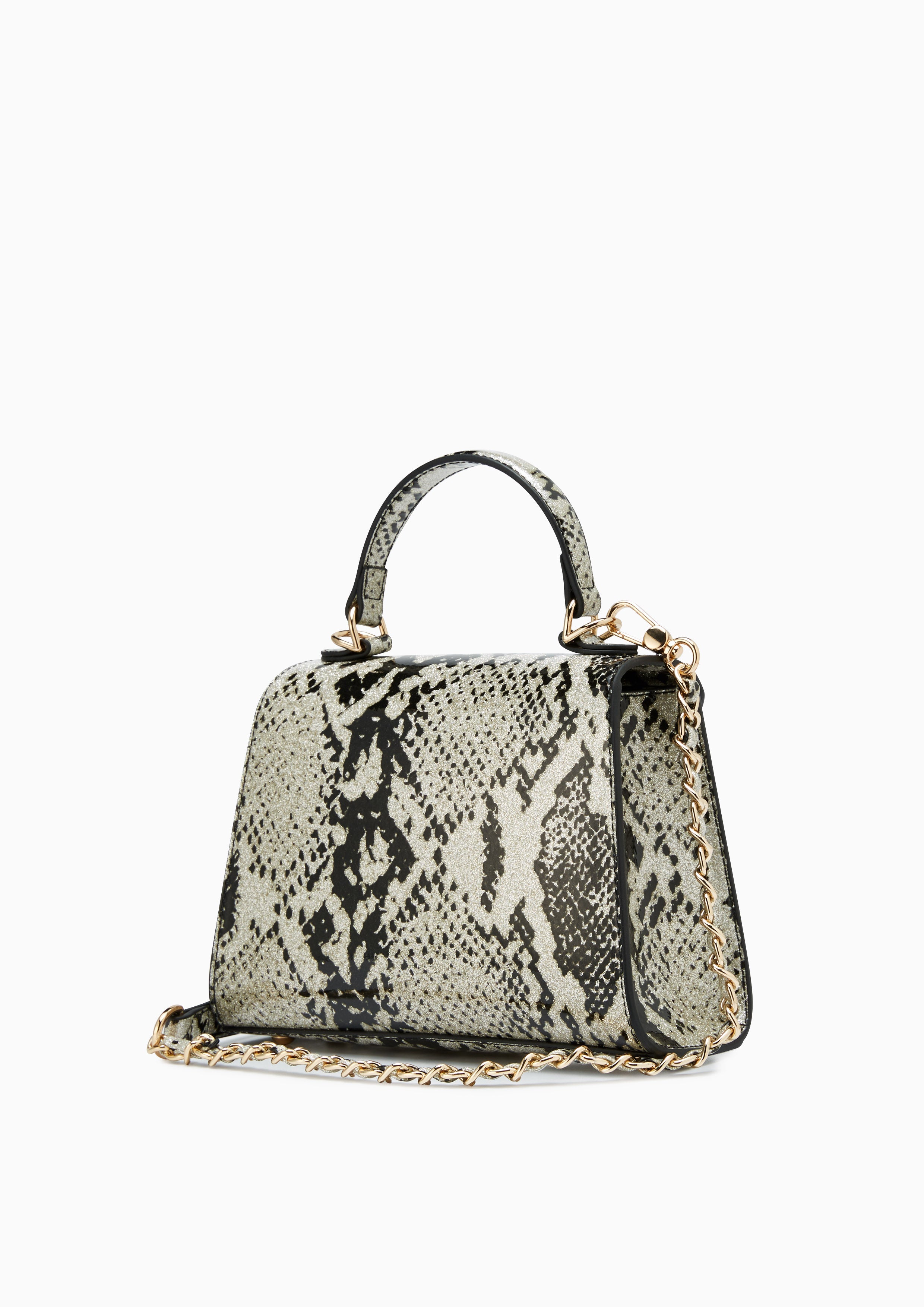 Moon Infinite Top Handle S Handbag - Silver