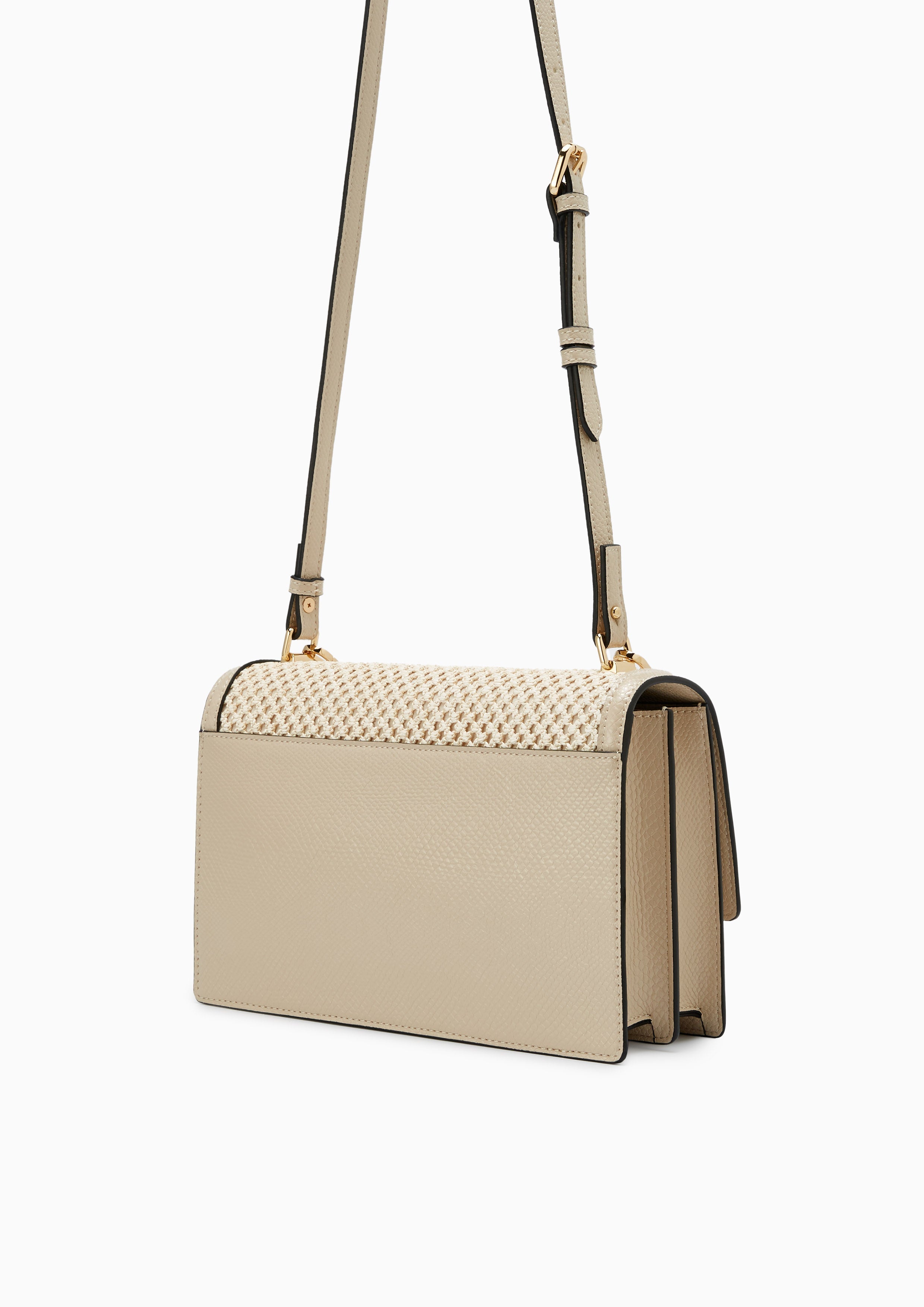 Makayla Infinite M Crossody Bag - Beige