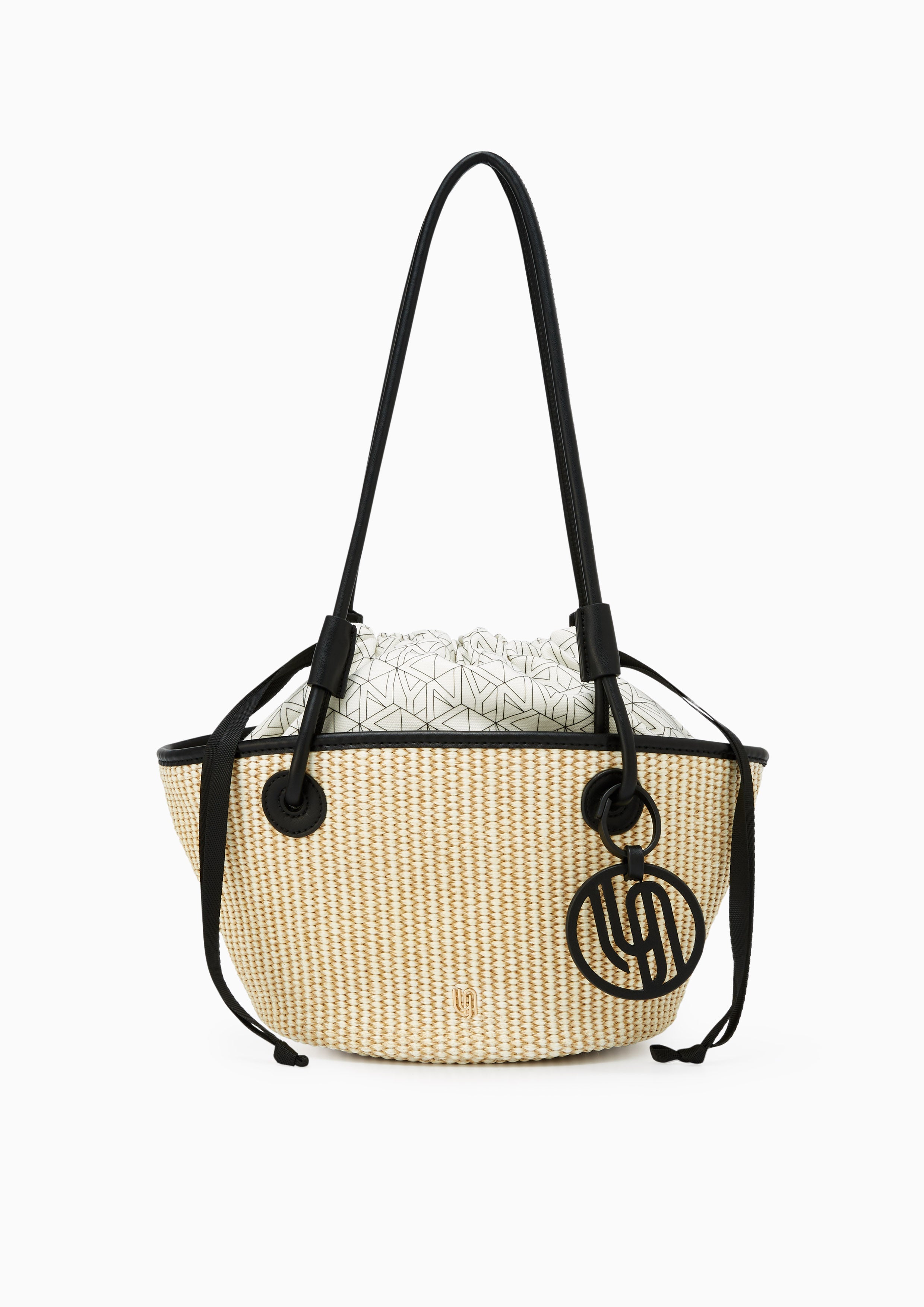 Makayla Infinite Basket S Tote Bag - Black