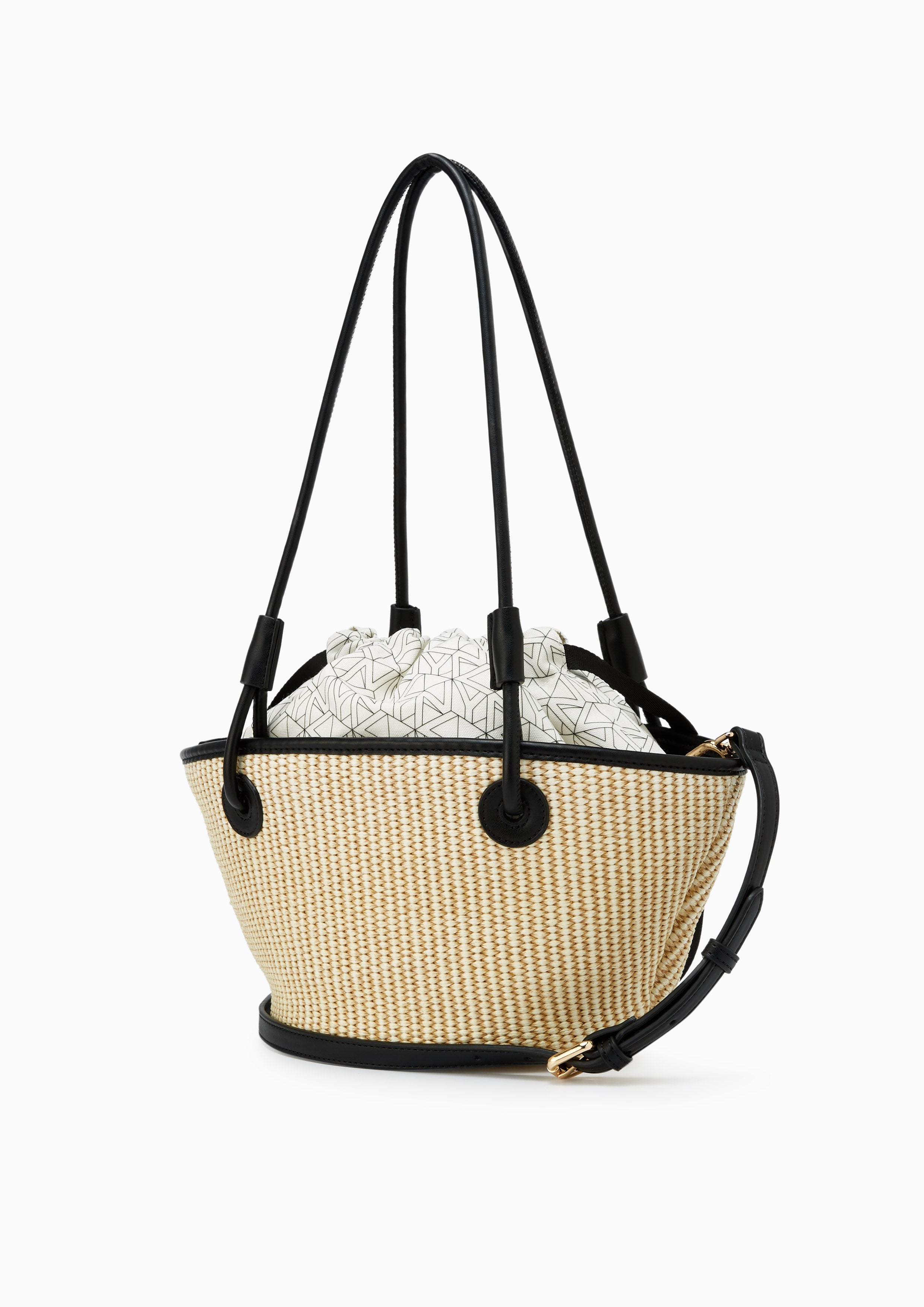 Makayla Infinite Basket S Tote Bag - Black