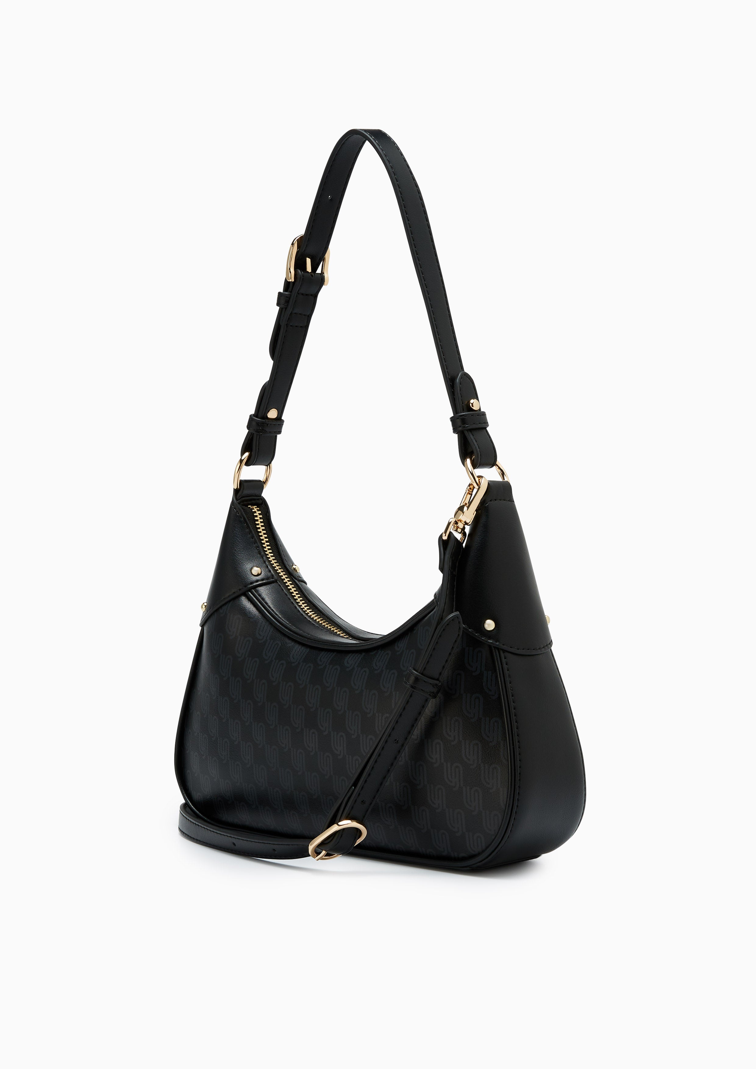 Neola Infinite  Shoulder Bag - Printed Black