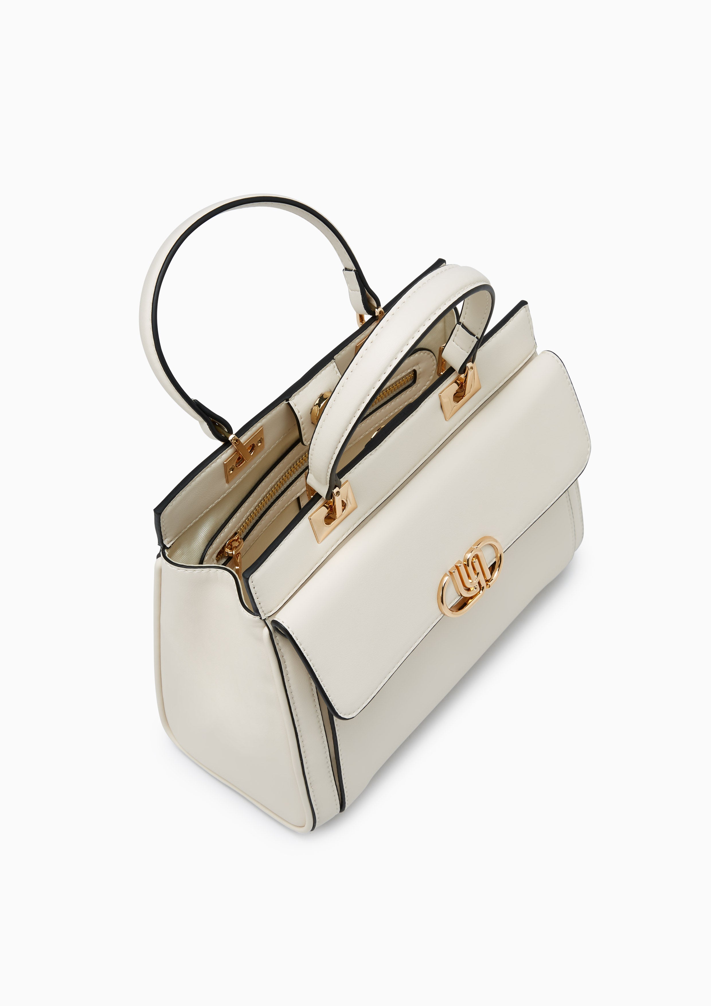 Martinez Infinite Top Handle M Handbag - Ivory