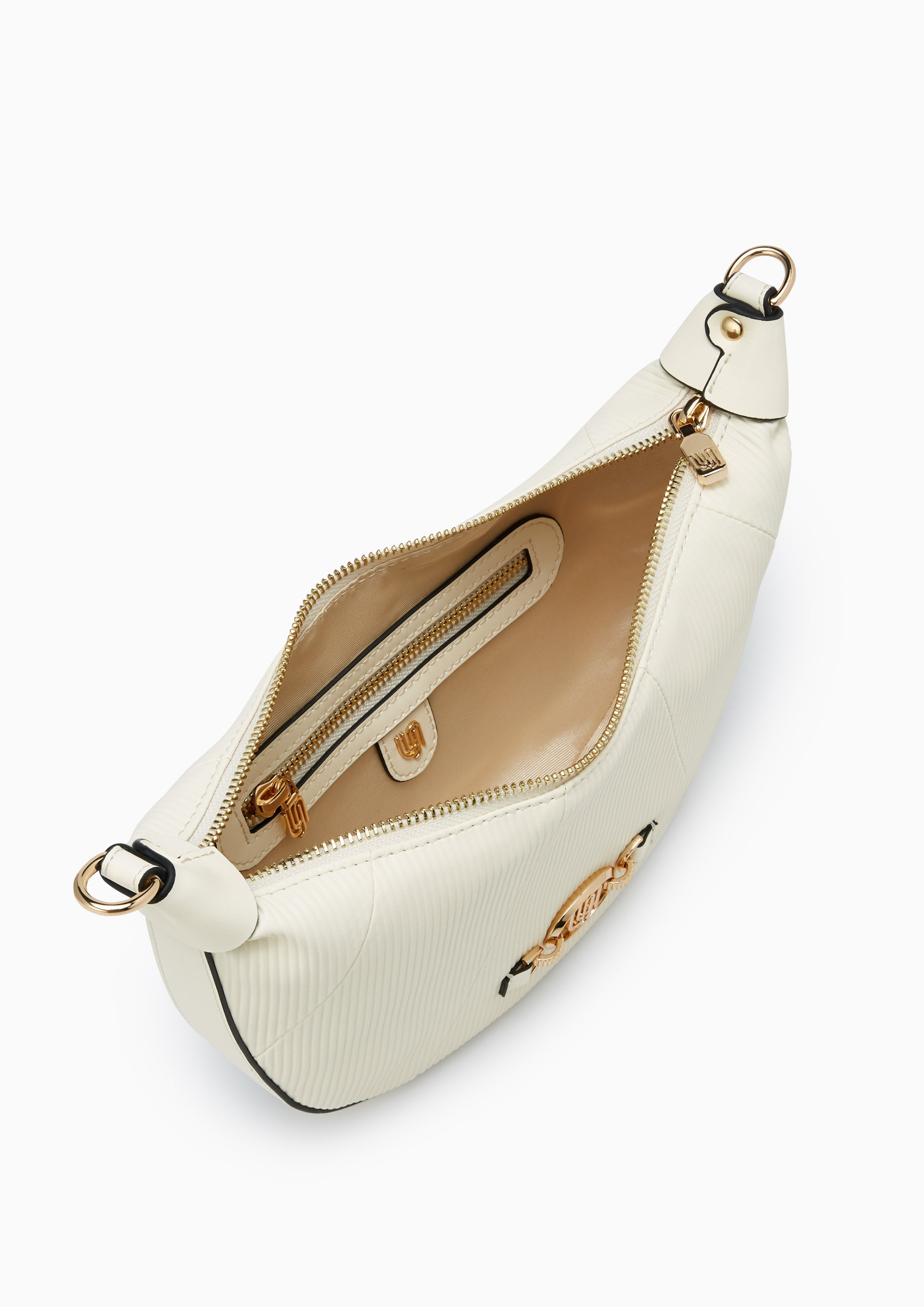 Ameta Infinite M Shoulder Bag - Ivory