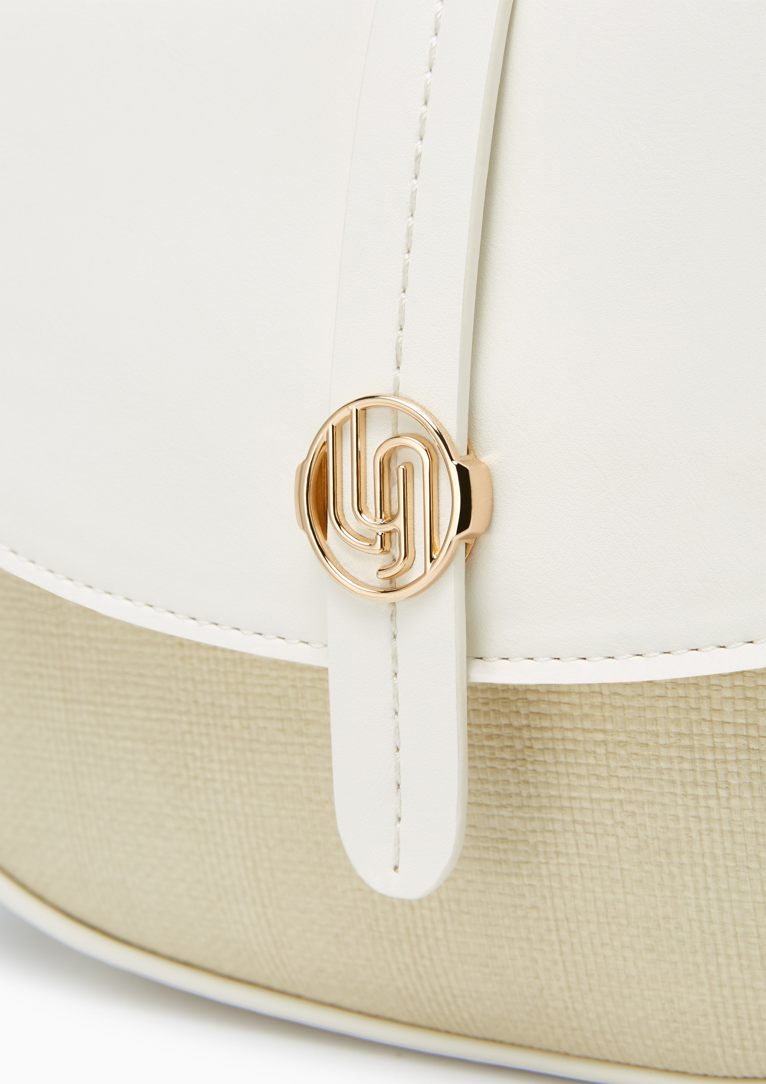 Narla Infinite Flap Shoulder Bag - Ivory