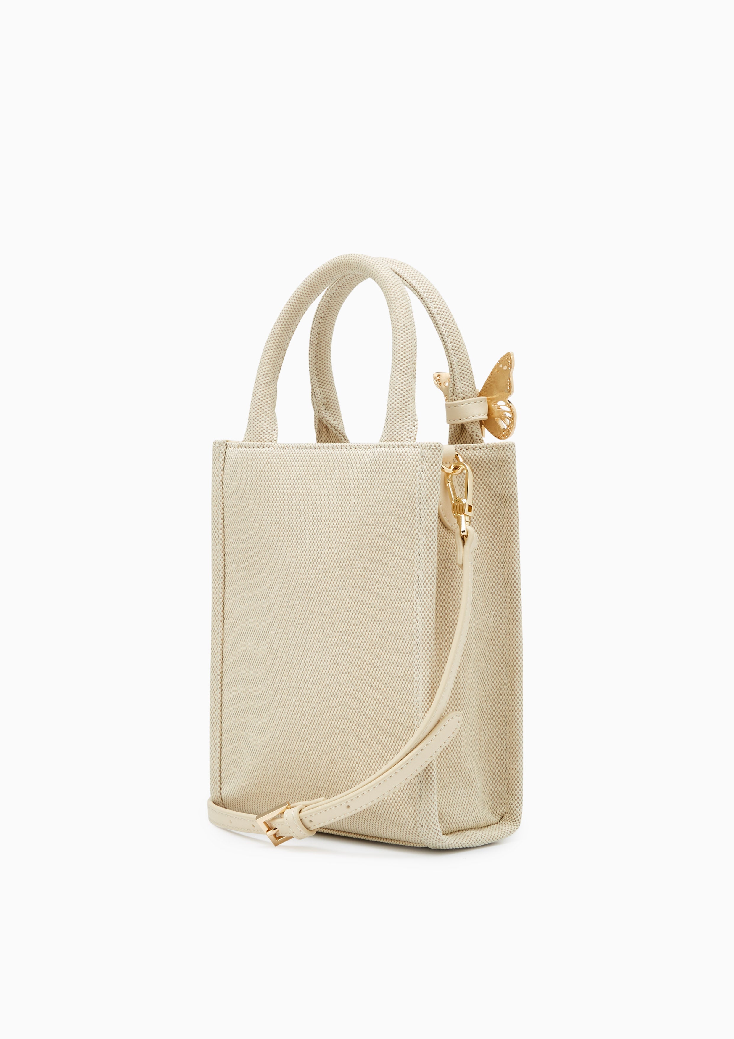 Gretta Infinite Mini Tote Bag - Light Beige