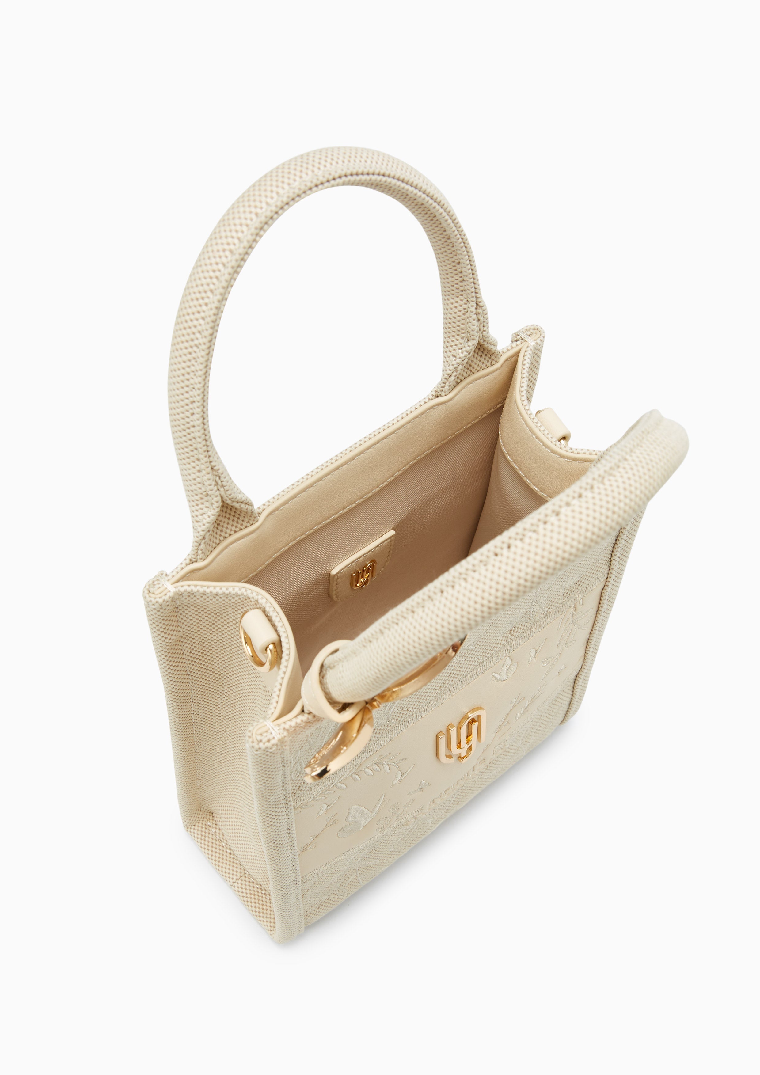 Gretta Infinite Mini Tote Bag - Light Beige