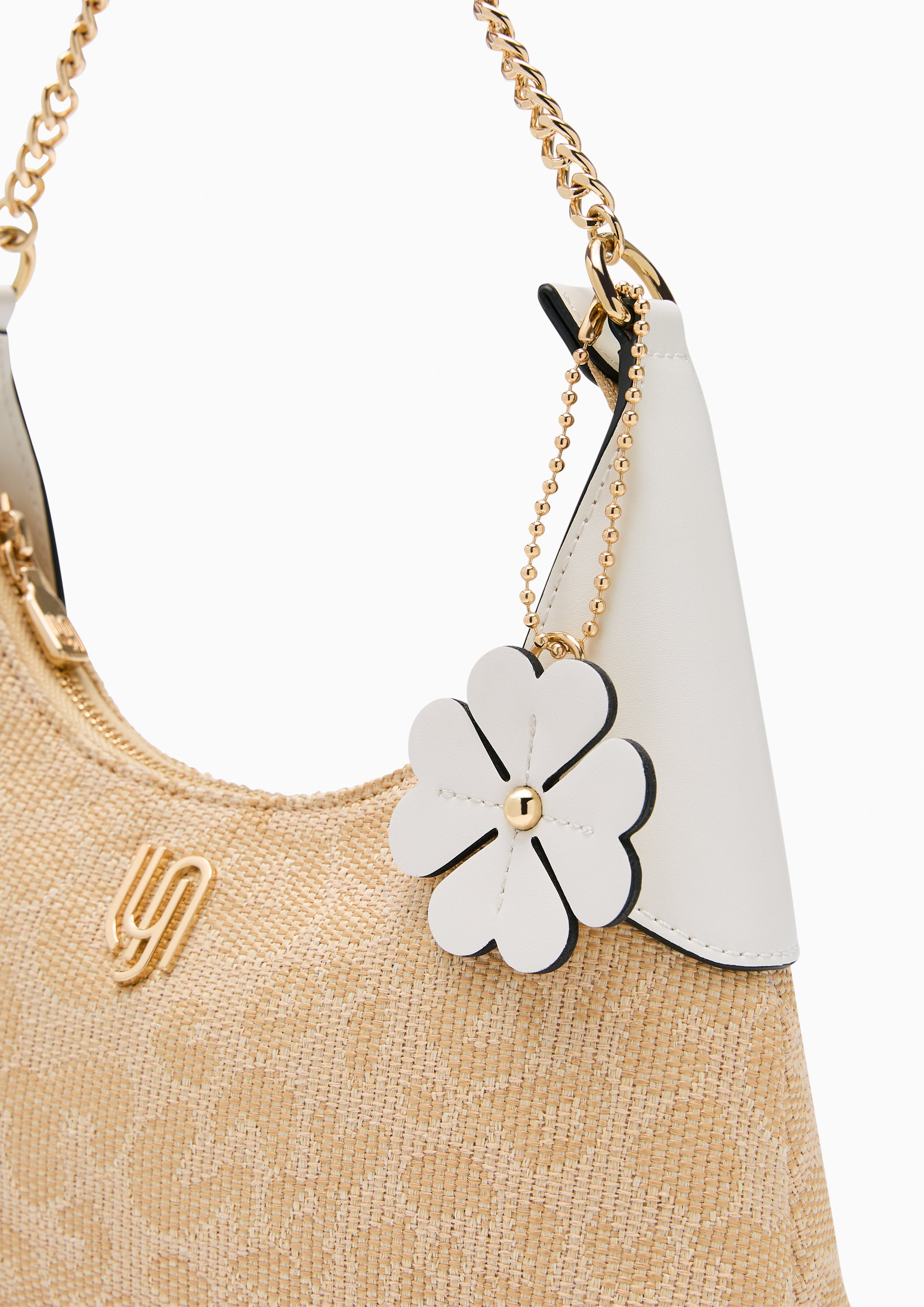 The Garden Infinite Shoulder Bag - Light Beige