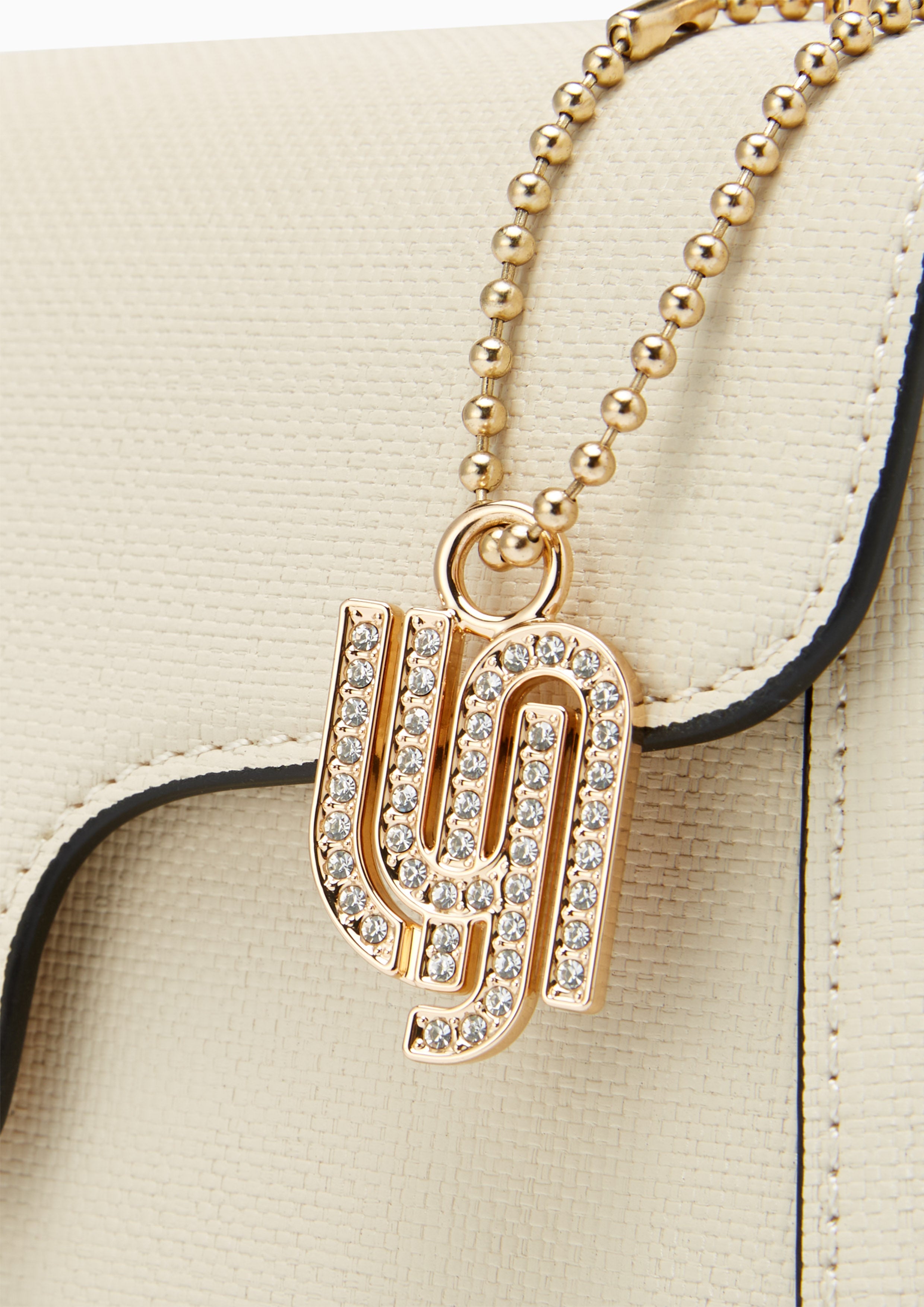 Flashy Infinite Crossbody Bag - Light Beige