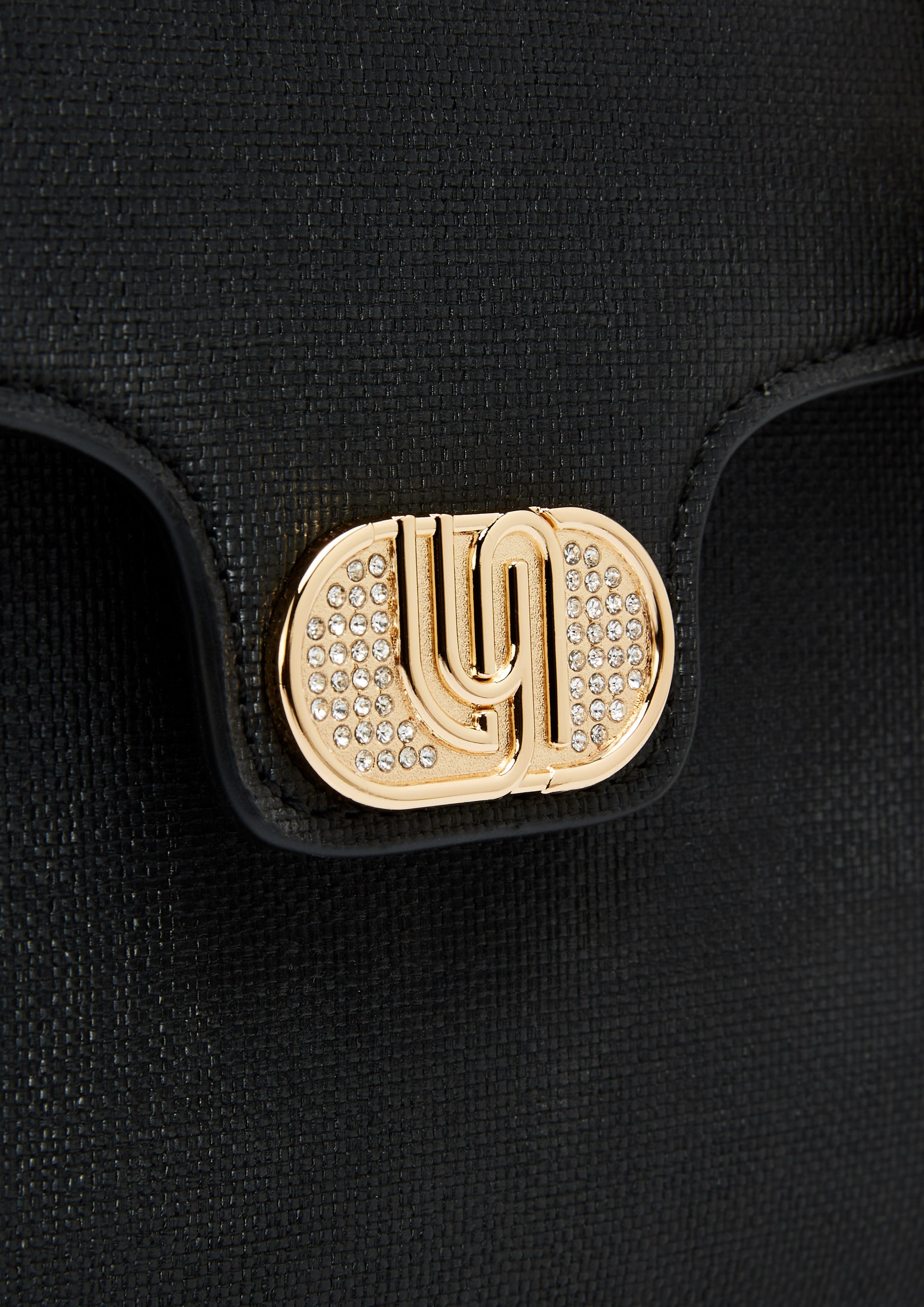 Flashy Infinite Crossbody Bag - Black