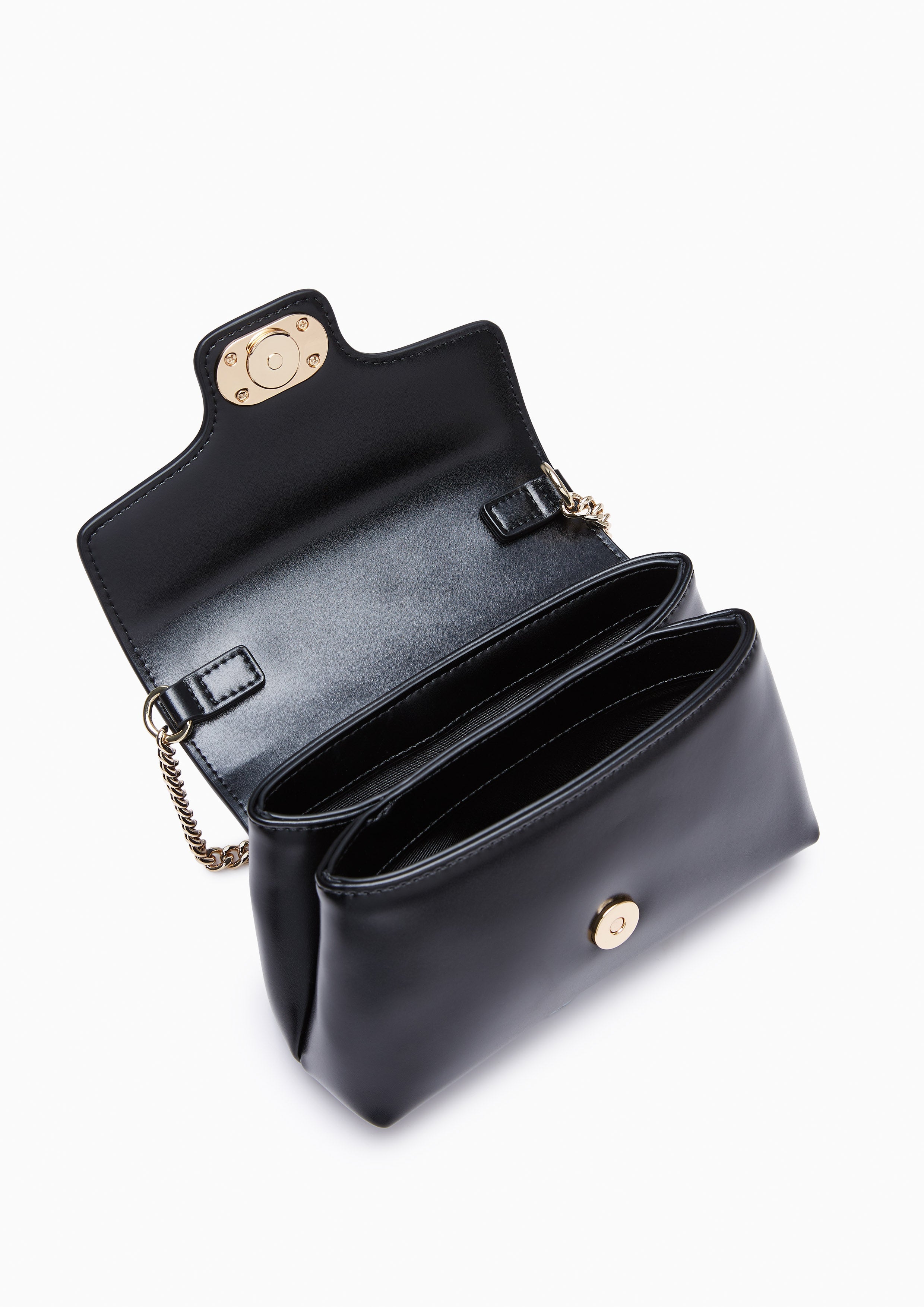 Flashy Infinite Crossbody Bag - Black