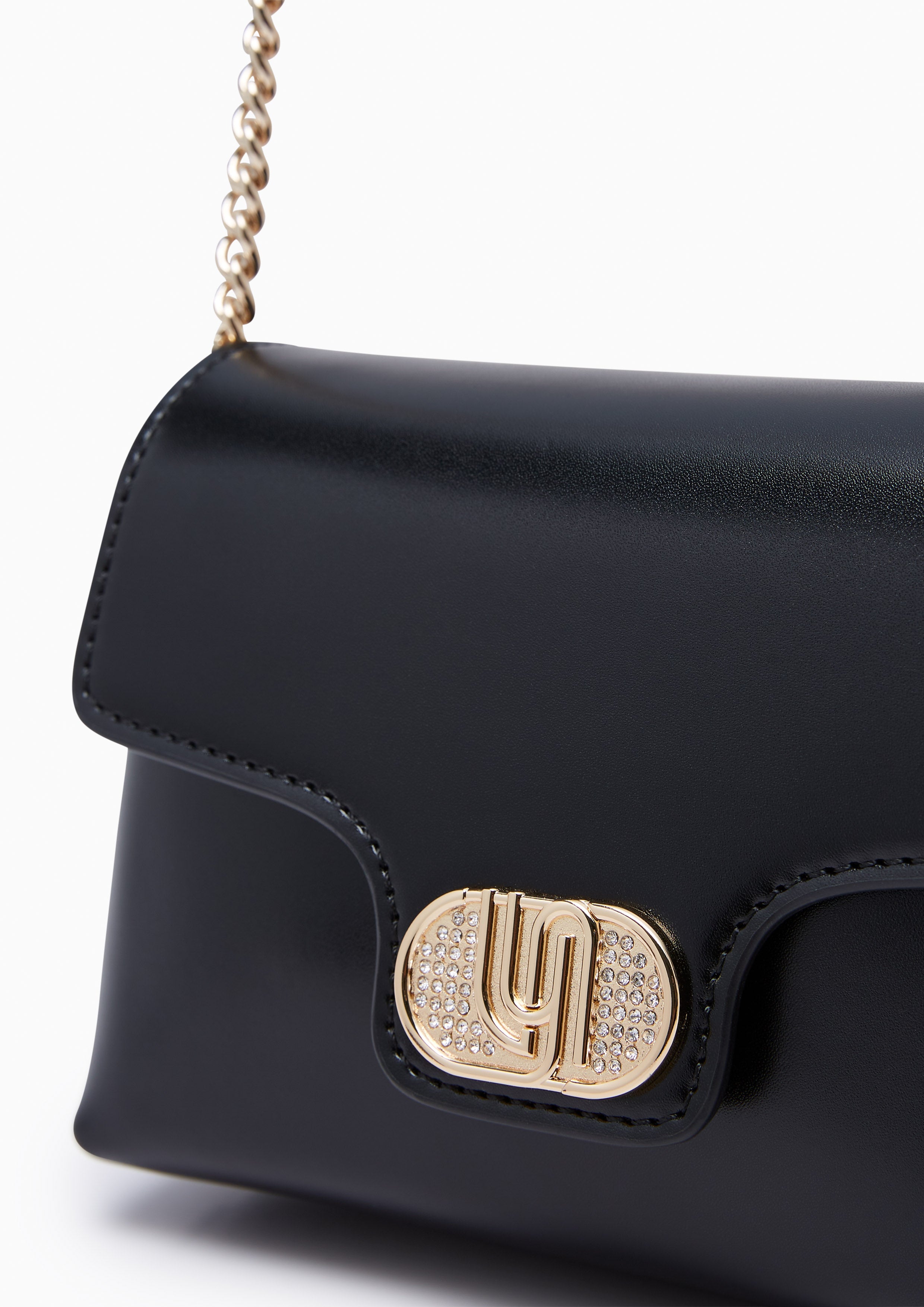 Flashy Infinite Crossbody Bag - Black