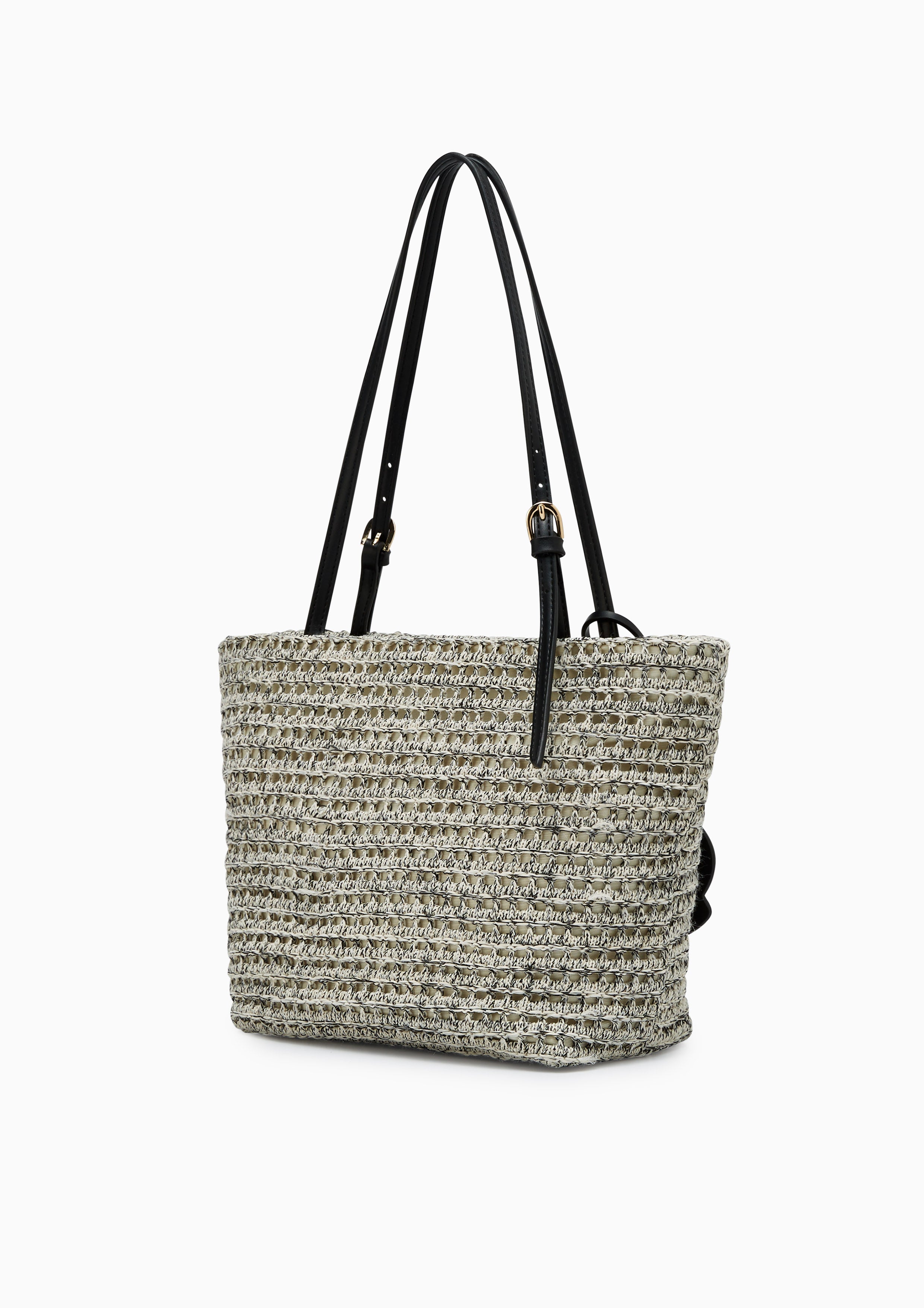 Bruna Infinite Craft M Tote Bag - Black