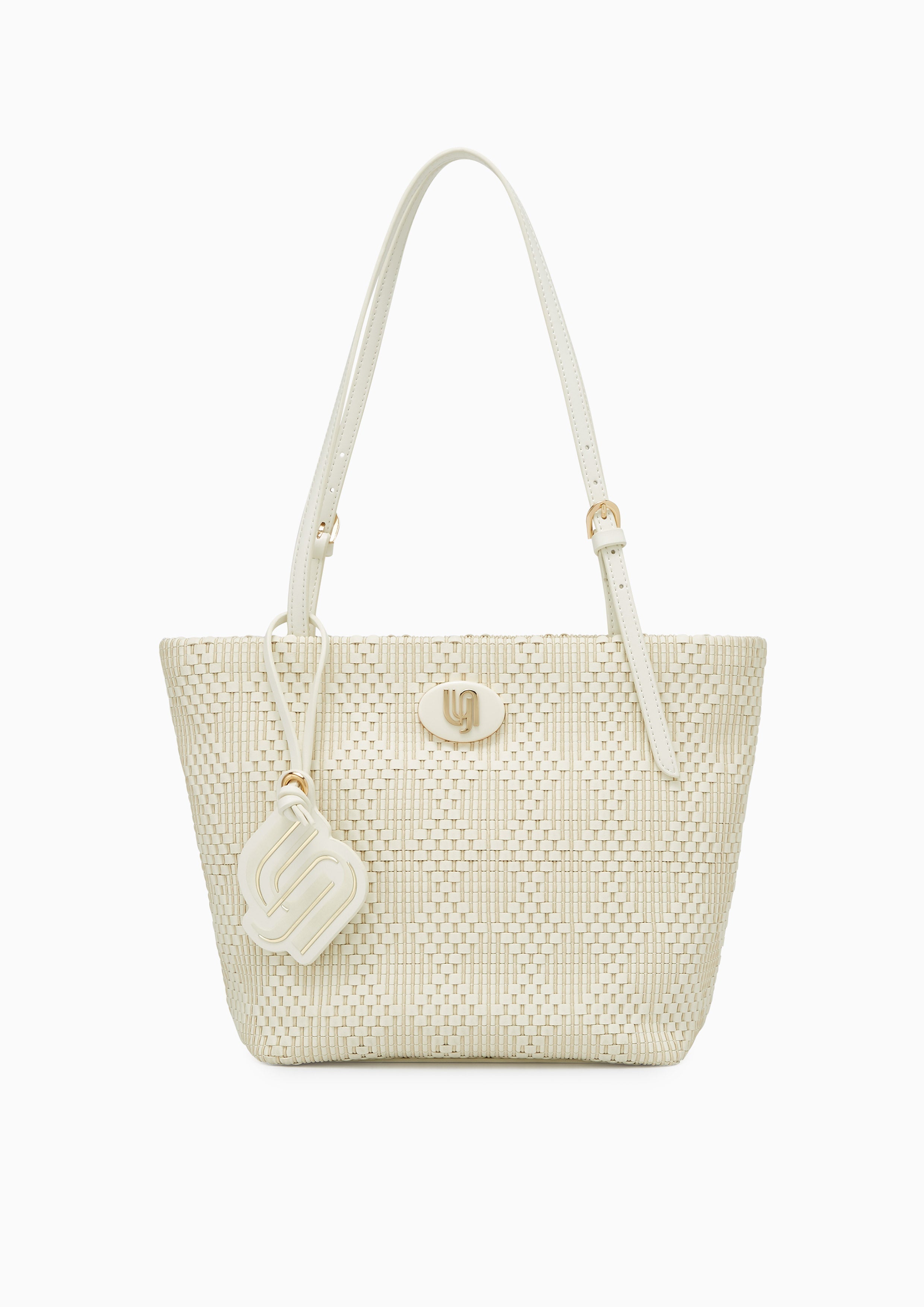 Bruna Infinite Craft M Tote Bag - Ivory